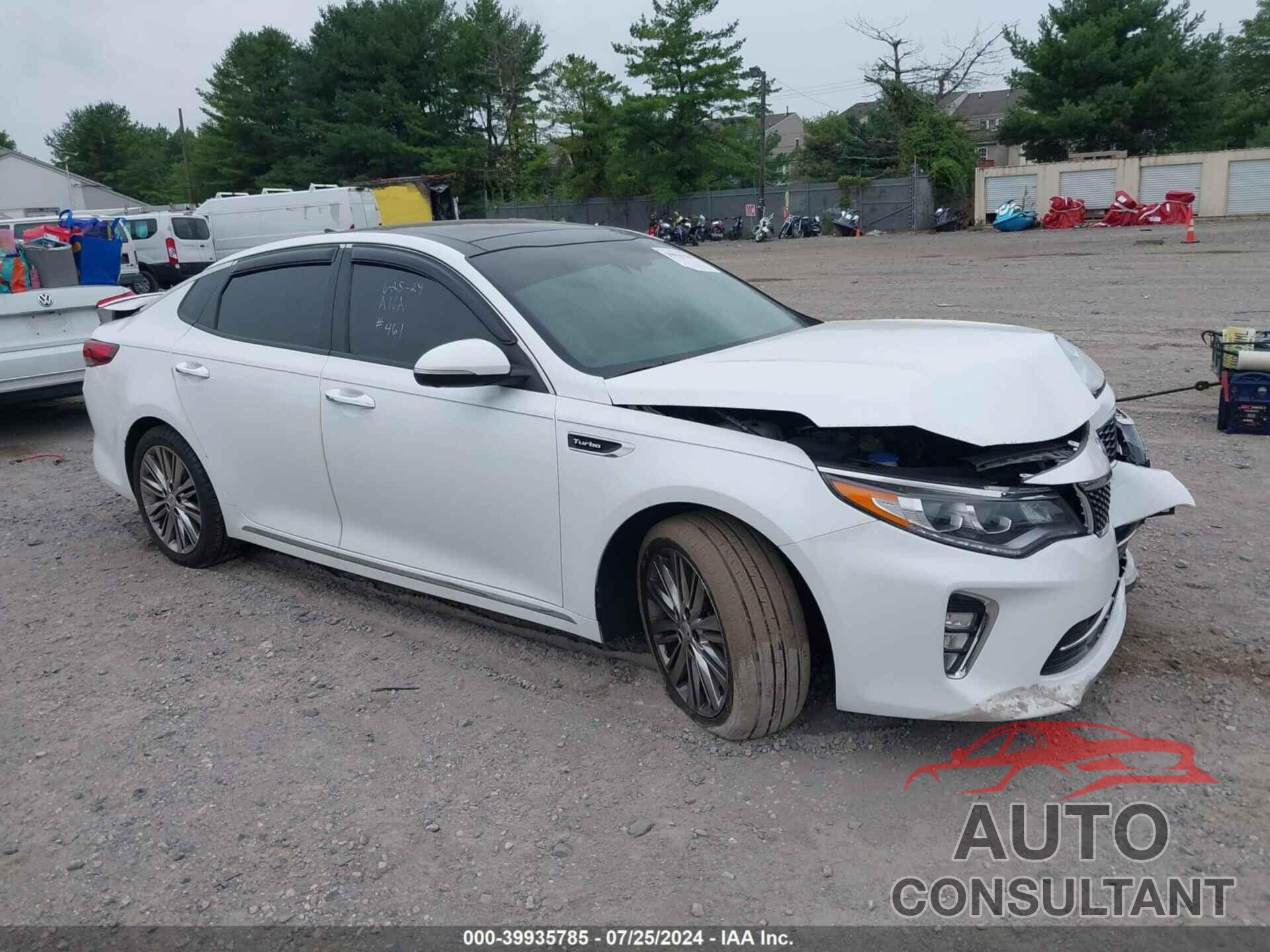 KIA OPTIMA 2018 - 5XXGV4L27JG195759