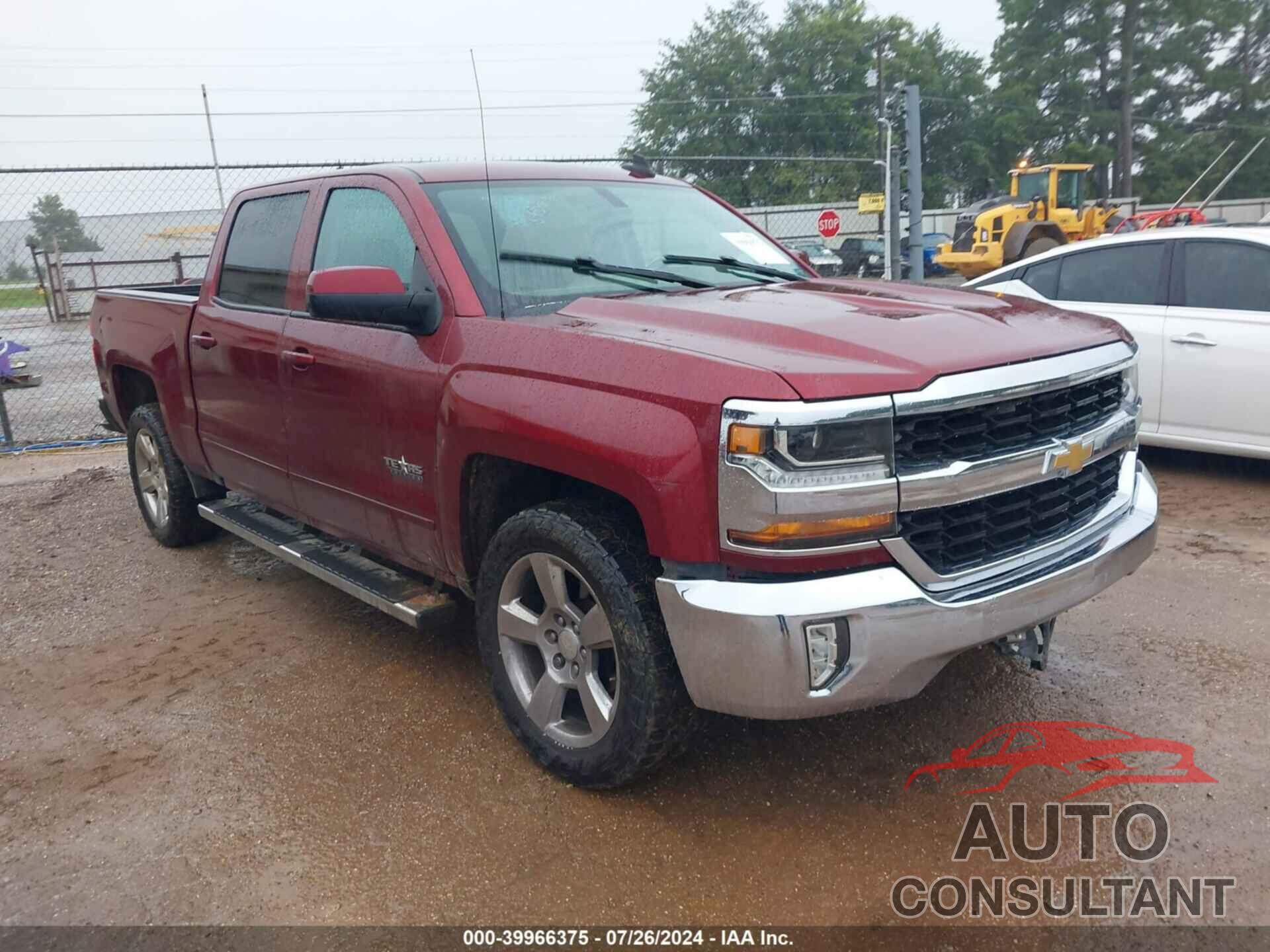 CHEVROLET SILVERADO 1500 2017 - 3GCPCREC6HG284822