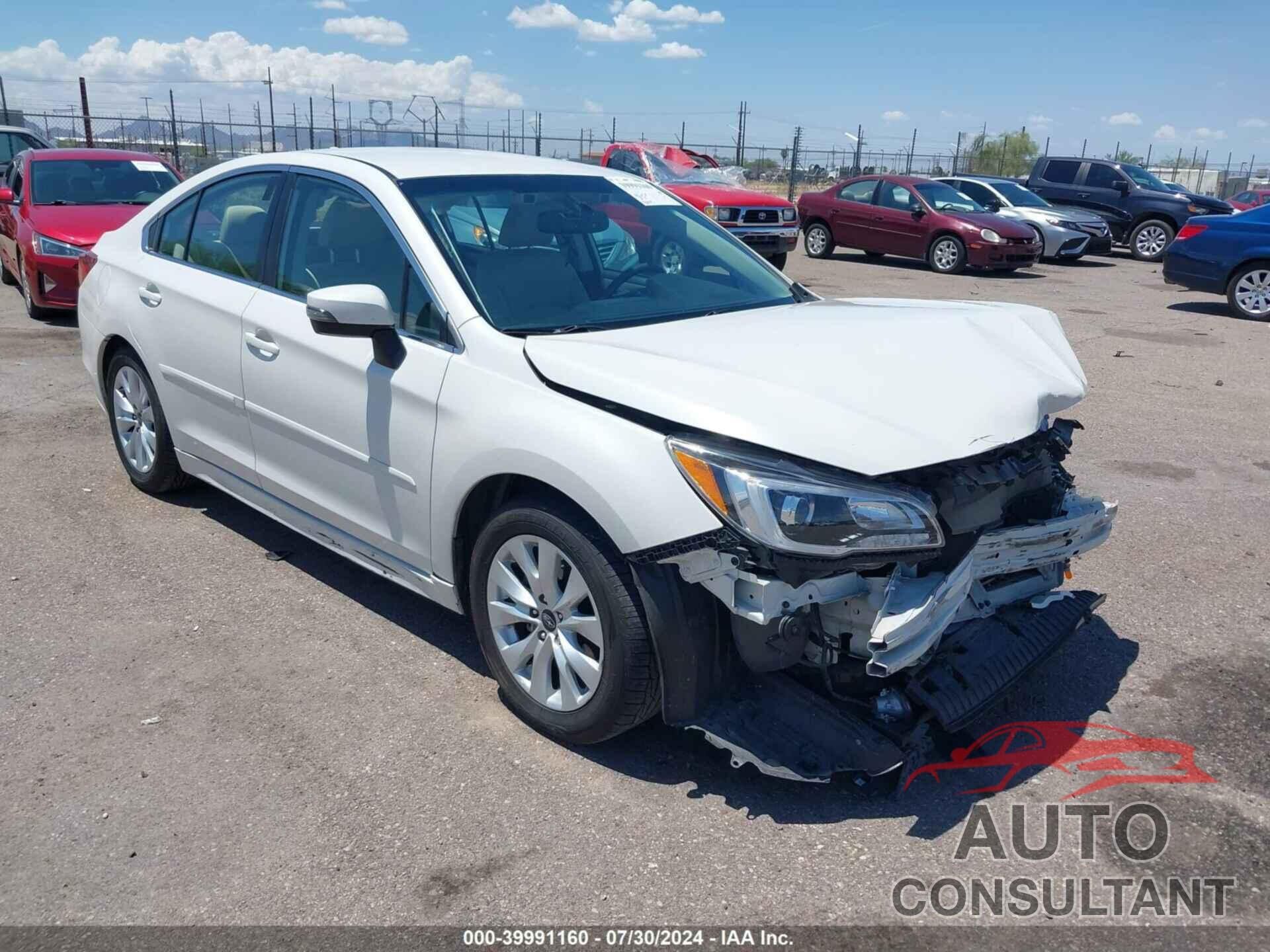 SUBARU LEGACY 2016 - 4S3BNAF66G3040846