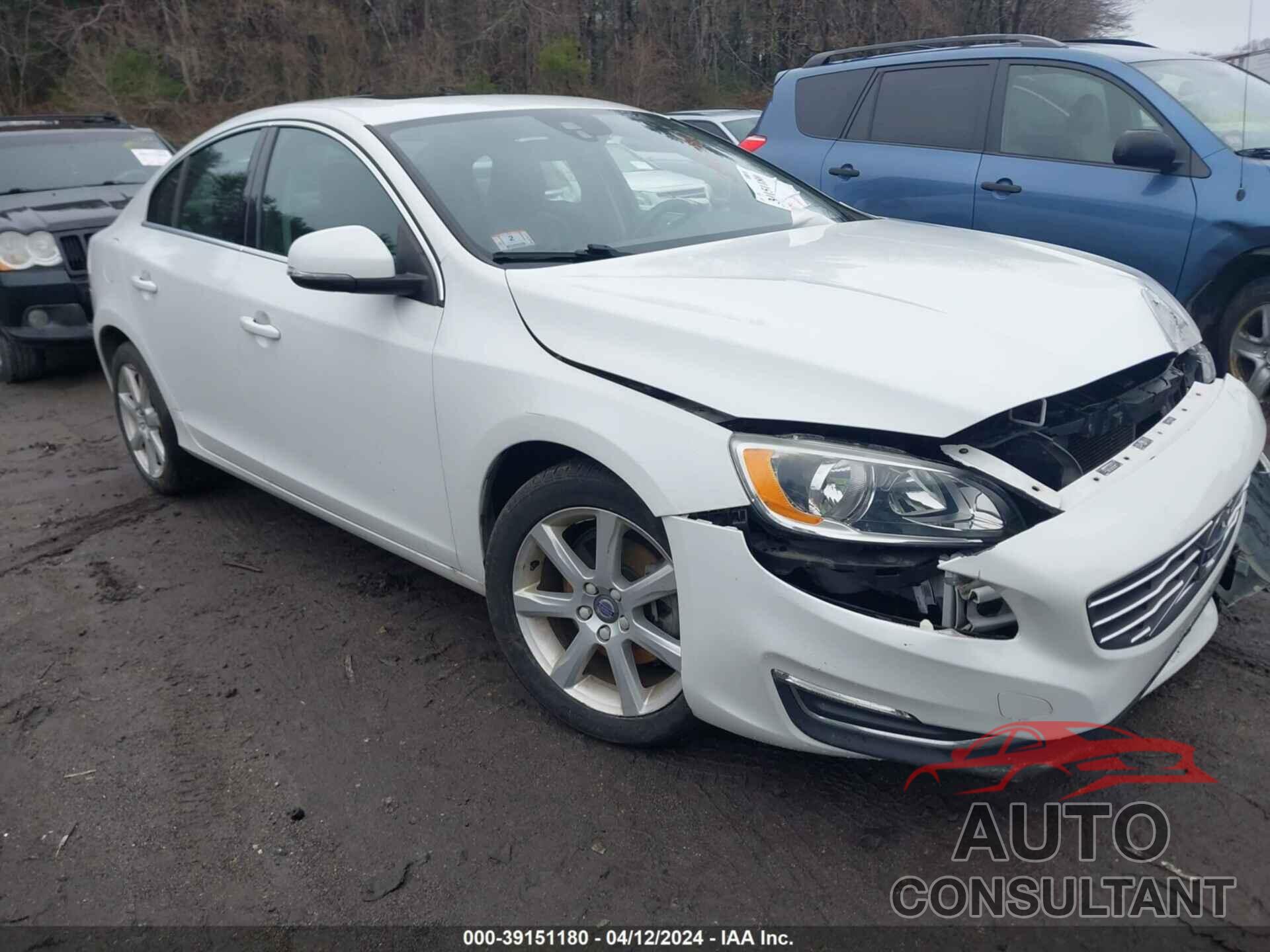 VOLVO S60 2016 - YV126MFK0G2390467