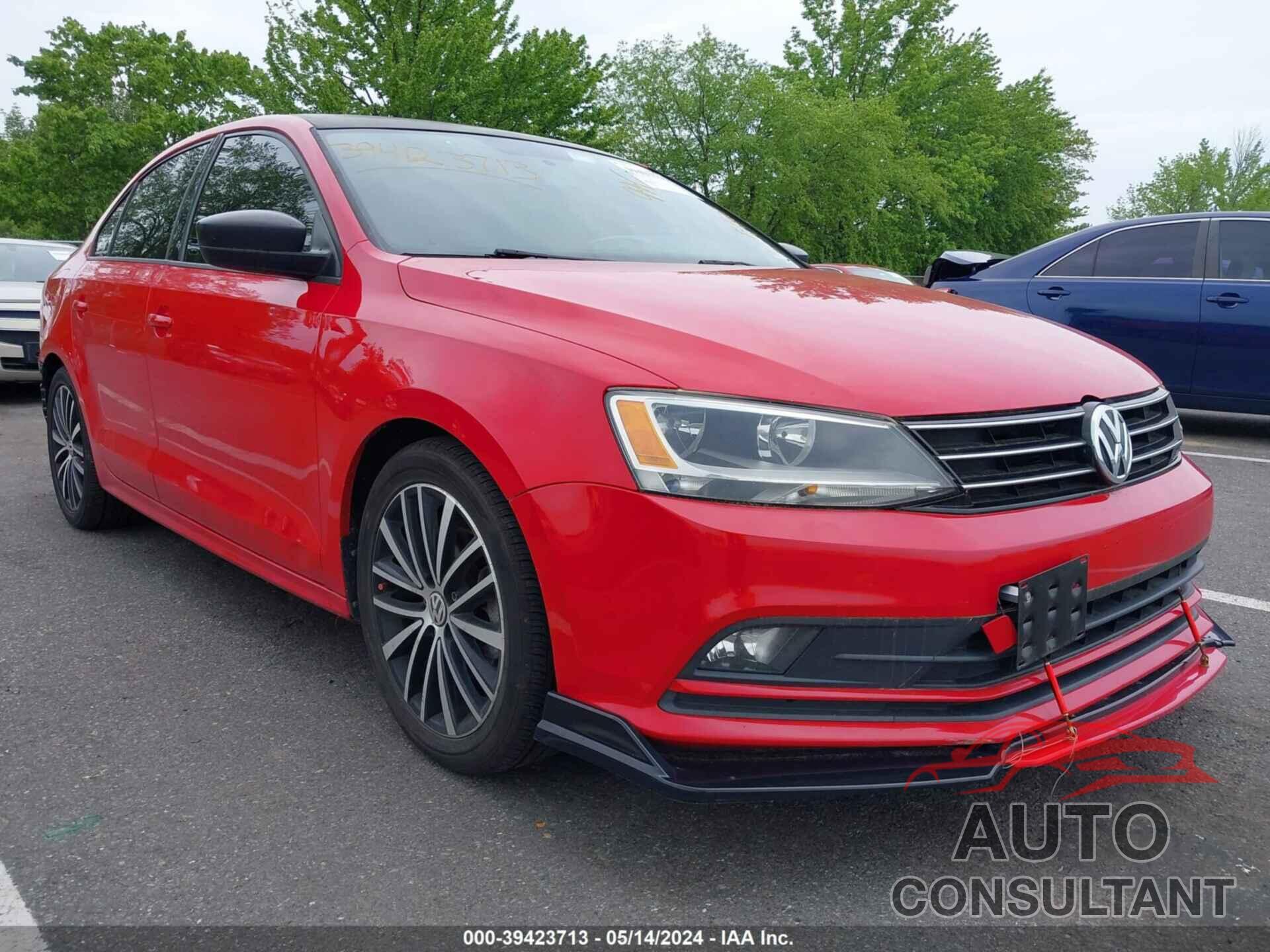 VOLKSWAGEN JETTA 2016 - 3VWD17AJ2GM270222