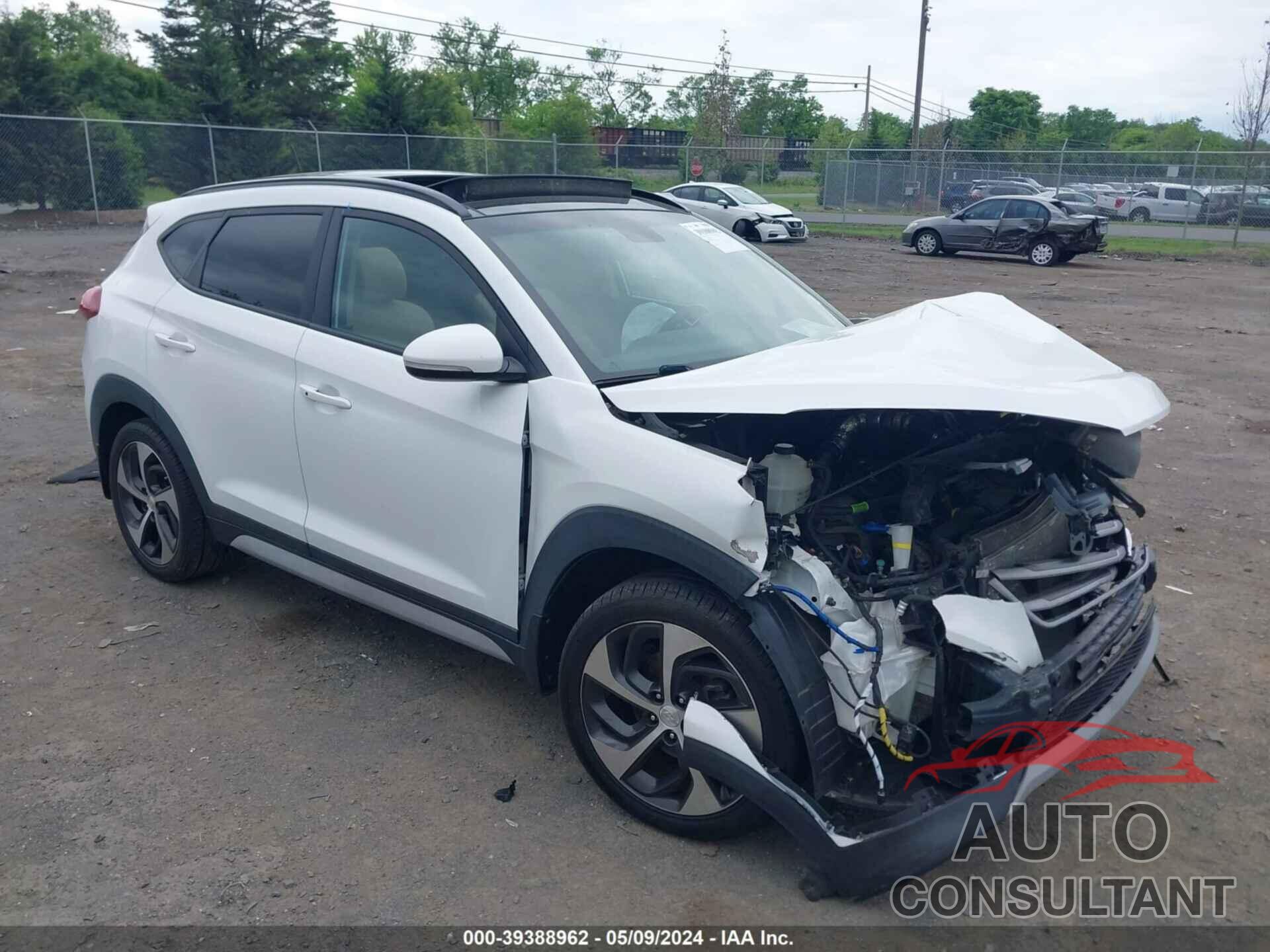 HYUNDAI TUCSON 2017 - KM8J3CA29HU569331