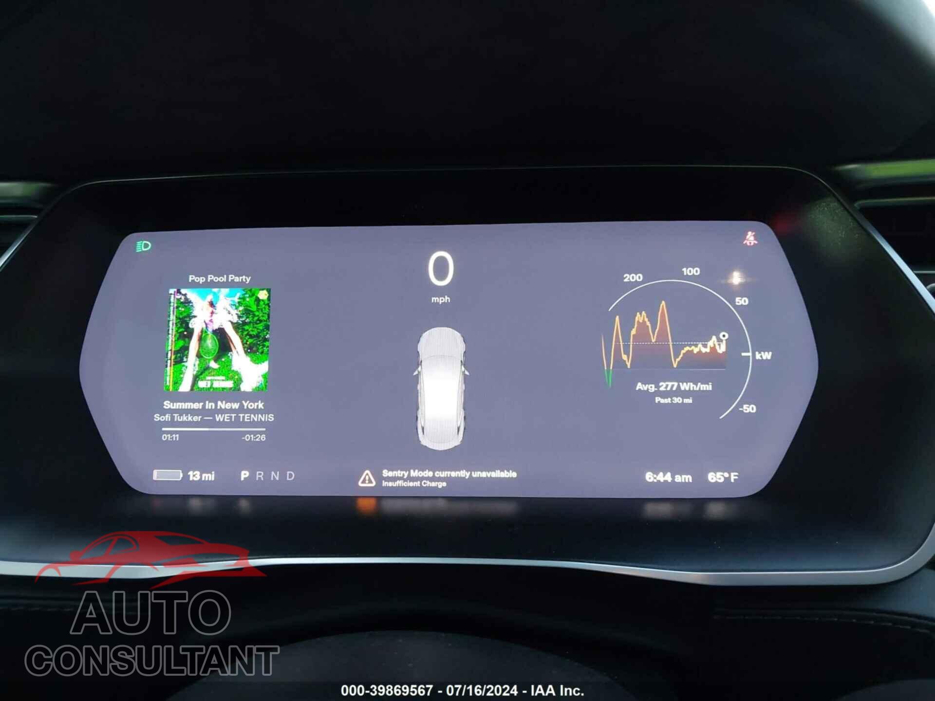 TESLA MODEL S 2017 - 5YJSA1E12HF215812