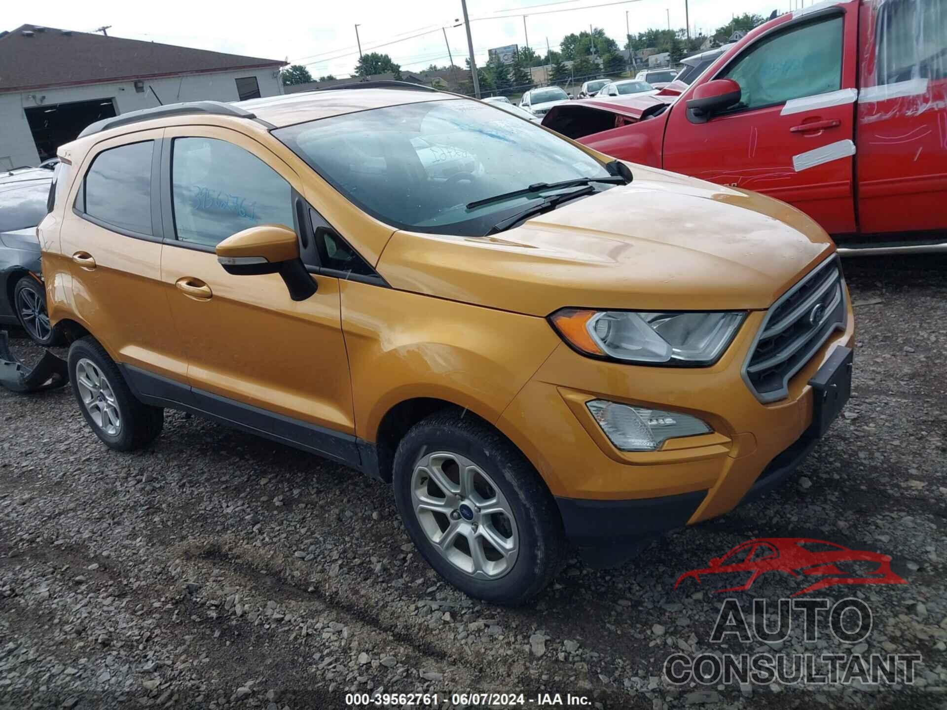 FORD ECOSPORT 2021 - MAJ6S3GL1MC401783