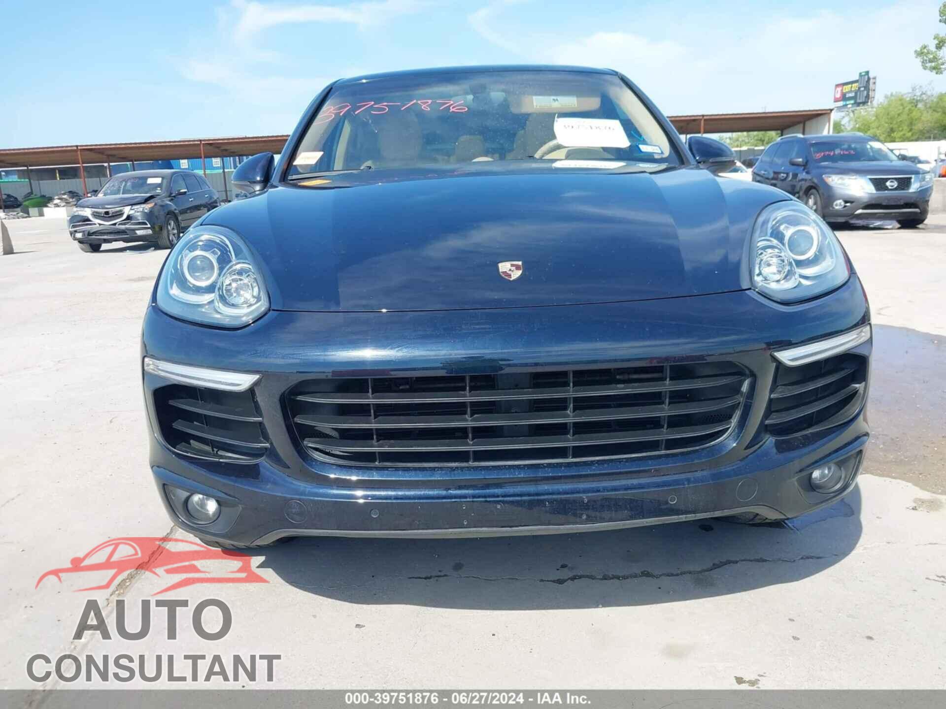 PORSCHE CAYENNE 2016 - WP1AA2A26GLA10939