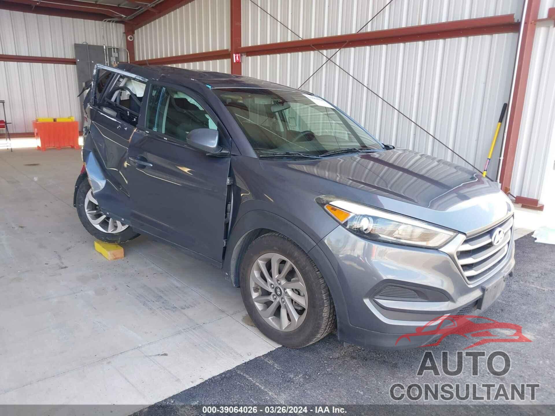 HYUNDAI TUCSON 2017 - KM8J23A44HU537584