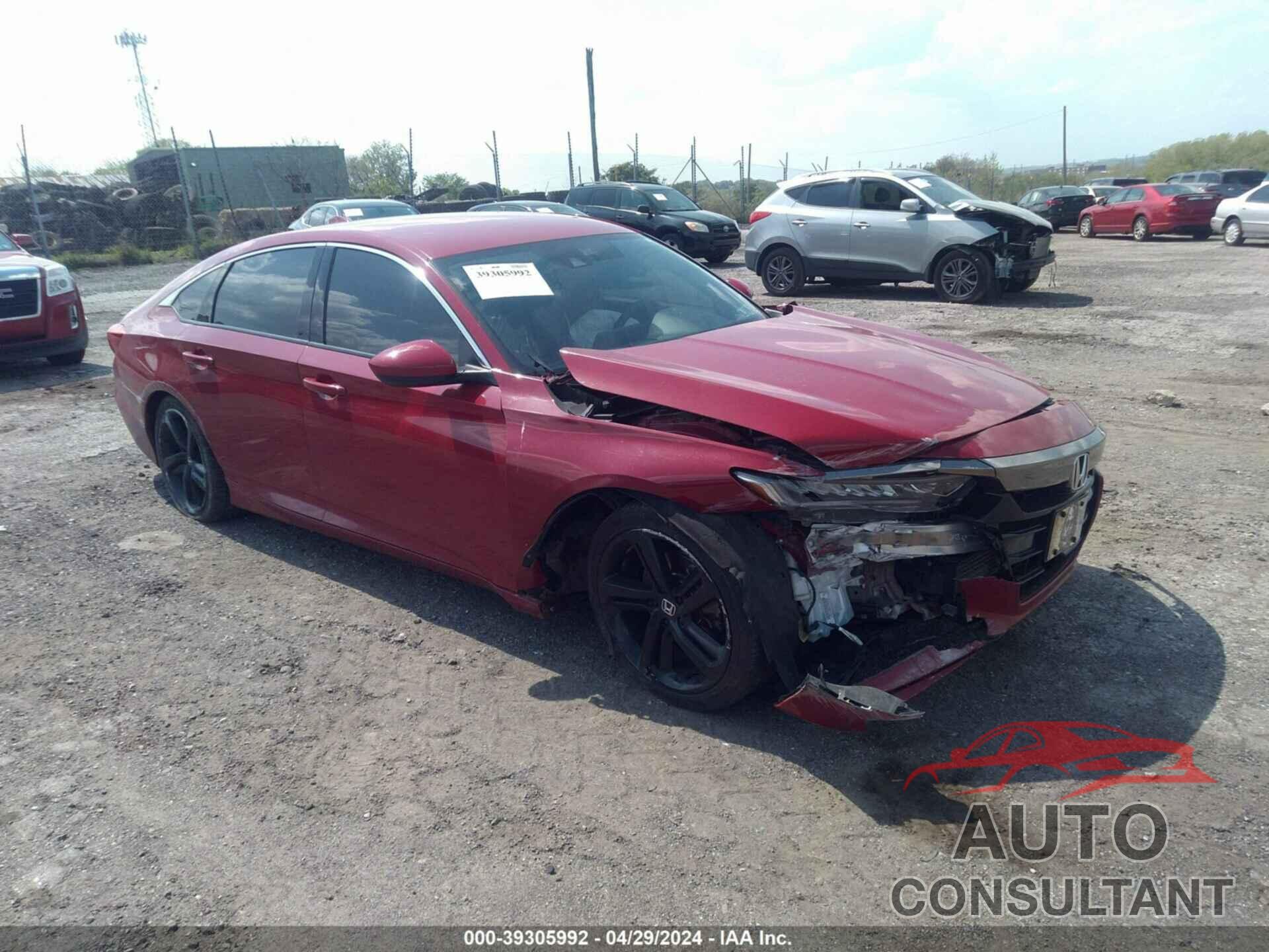 HONDA ACCORD 2018 - 1HGCV1F33JA261237