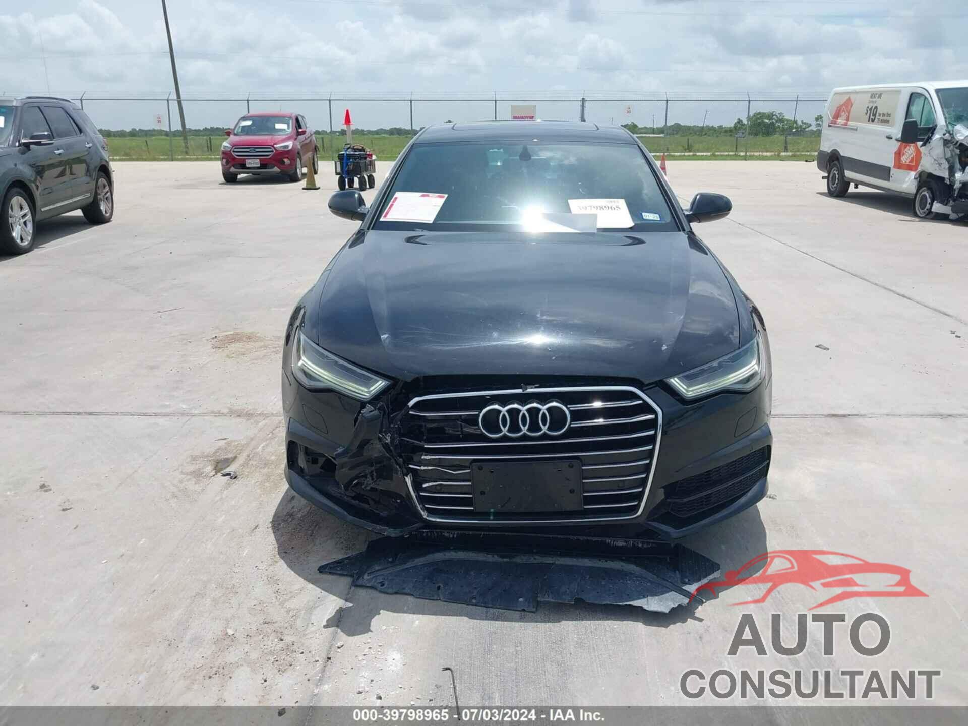 AUDI A6 2018 - WAUG3AFC0JN098669