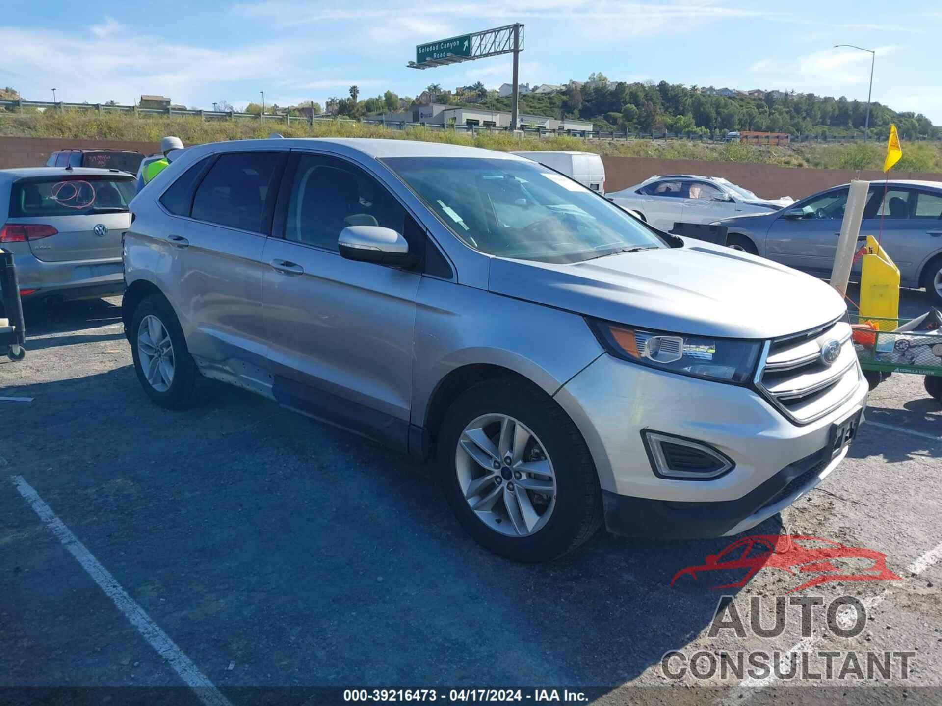 FORD EDGE 2017 - 2FMPK3J89HBB74640