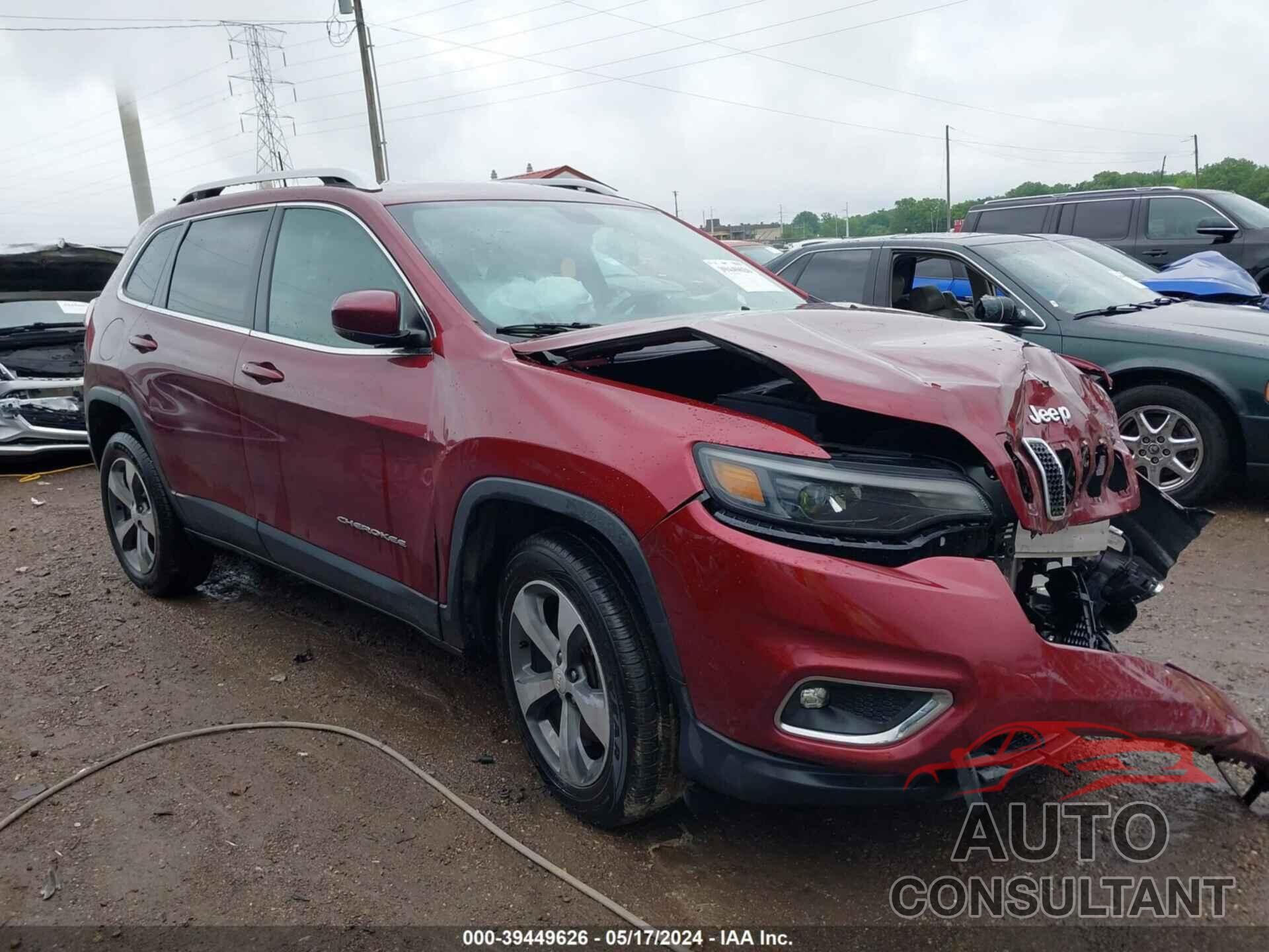 JEEP CHEROKEE 2019 - 1C4PJMDX6KD134727