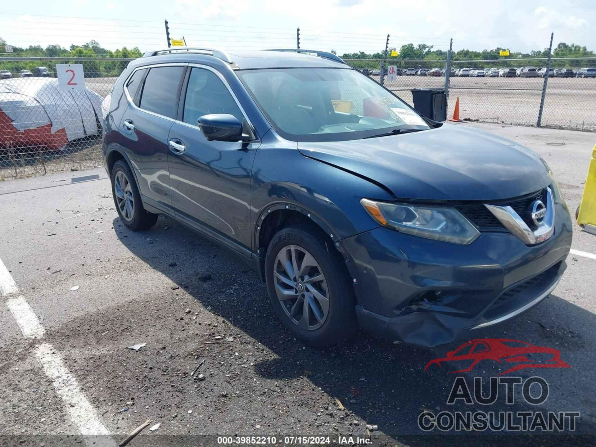 NISSAN ROGUE 2016 - 5N1AT2MT1GC746053