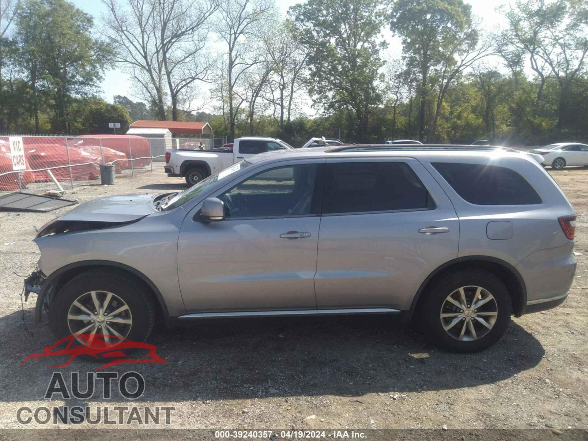 DODGE DURANGO 2016 - 1C4RDHDG8GC340510