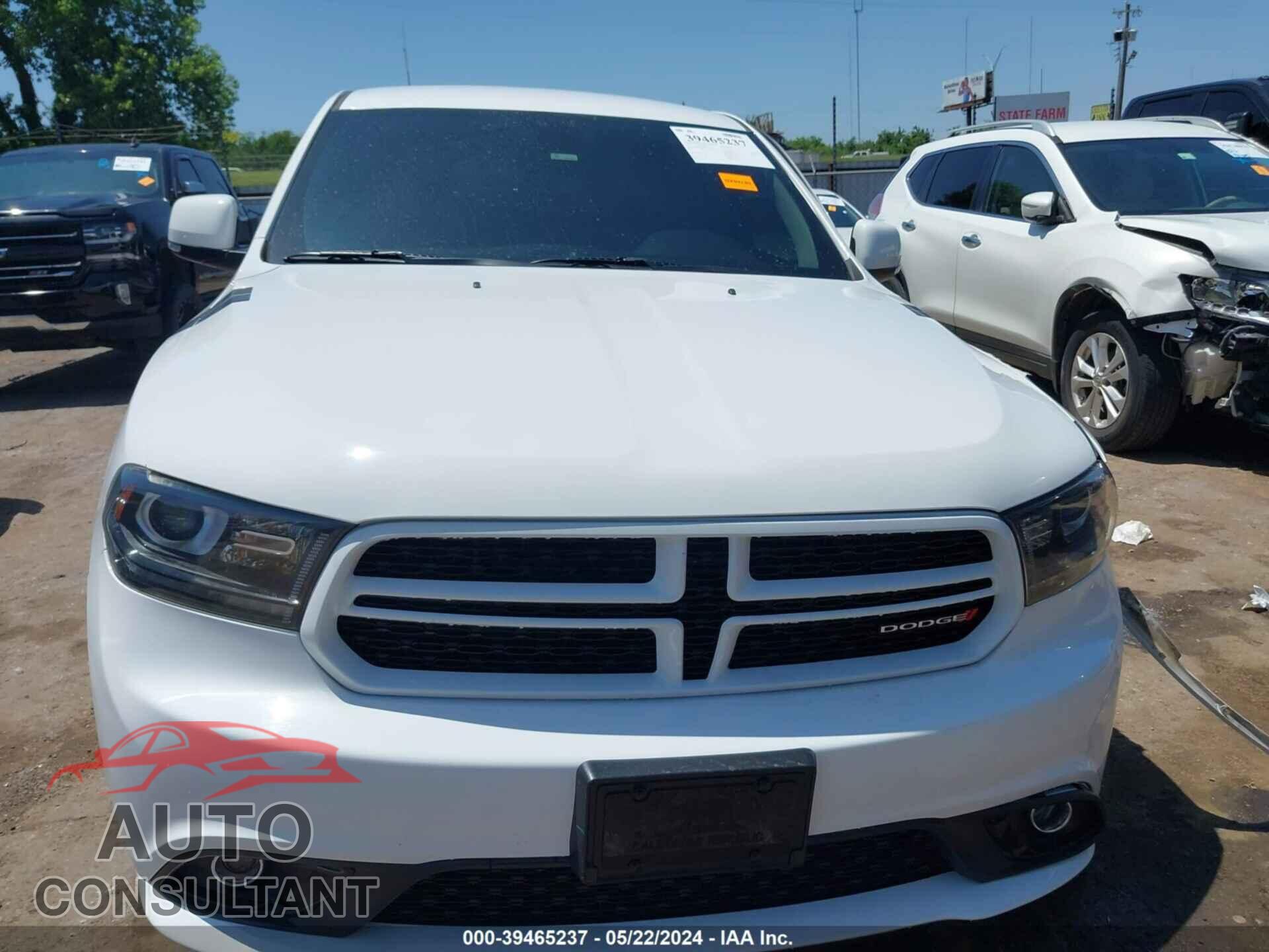 DODGE DURANGO 2017 - 1C4RDHDG6HC869620