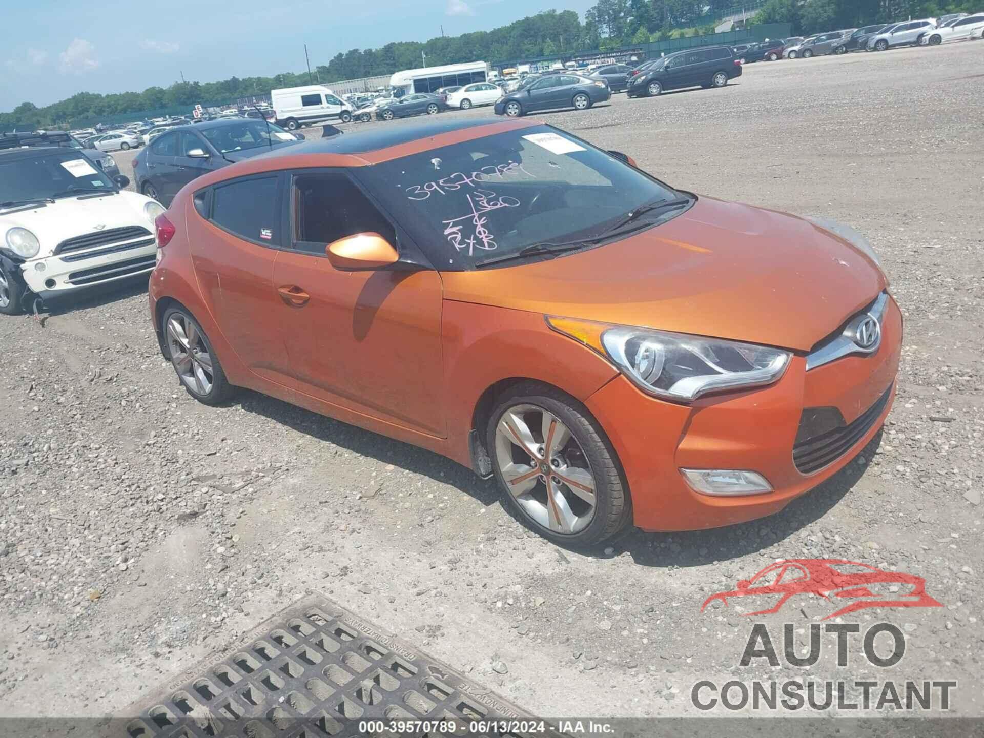 HYUNDAI VELOSTER 2016 - KMHTC6AD9GU293839