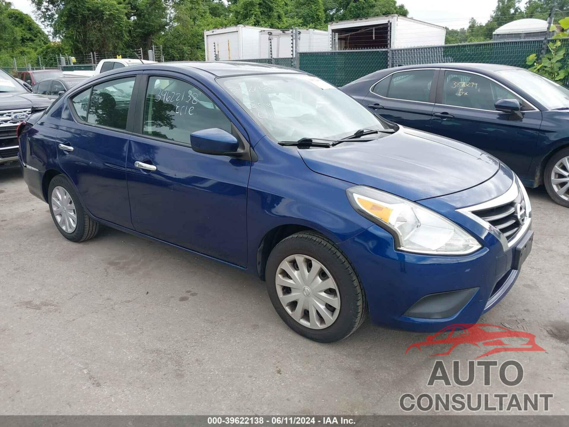 NISSAN VERSA 2018 - 3N1CN7APXJL885169