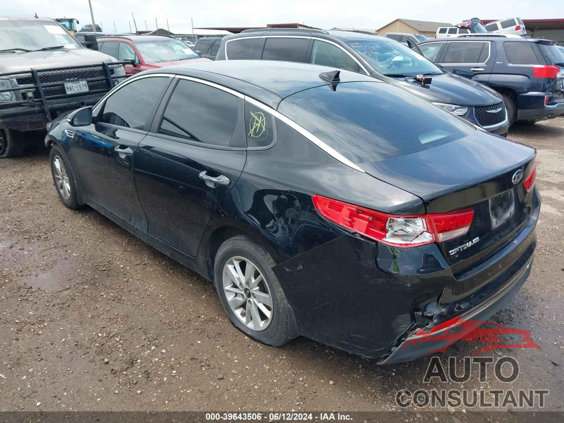 KIA OPTIMA 2017 - 5XXGT4L30HG137338