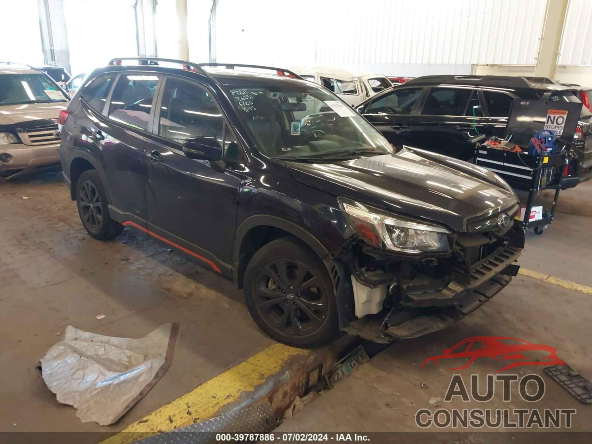 SUBARU FORESTER 2019 - JF2SKAKC7KH553783