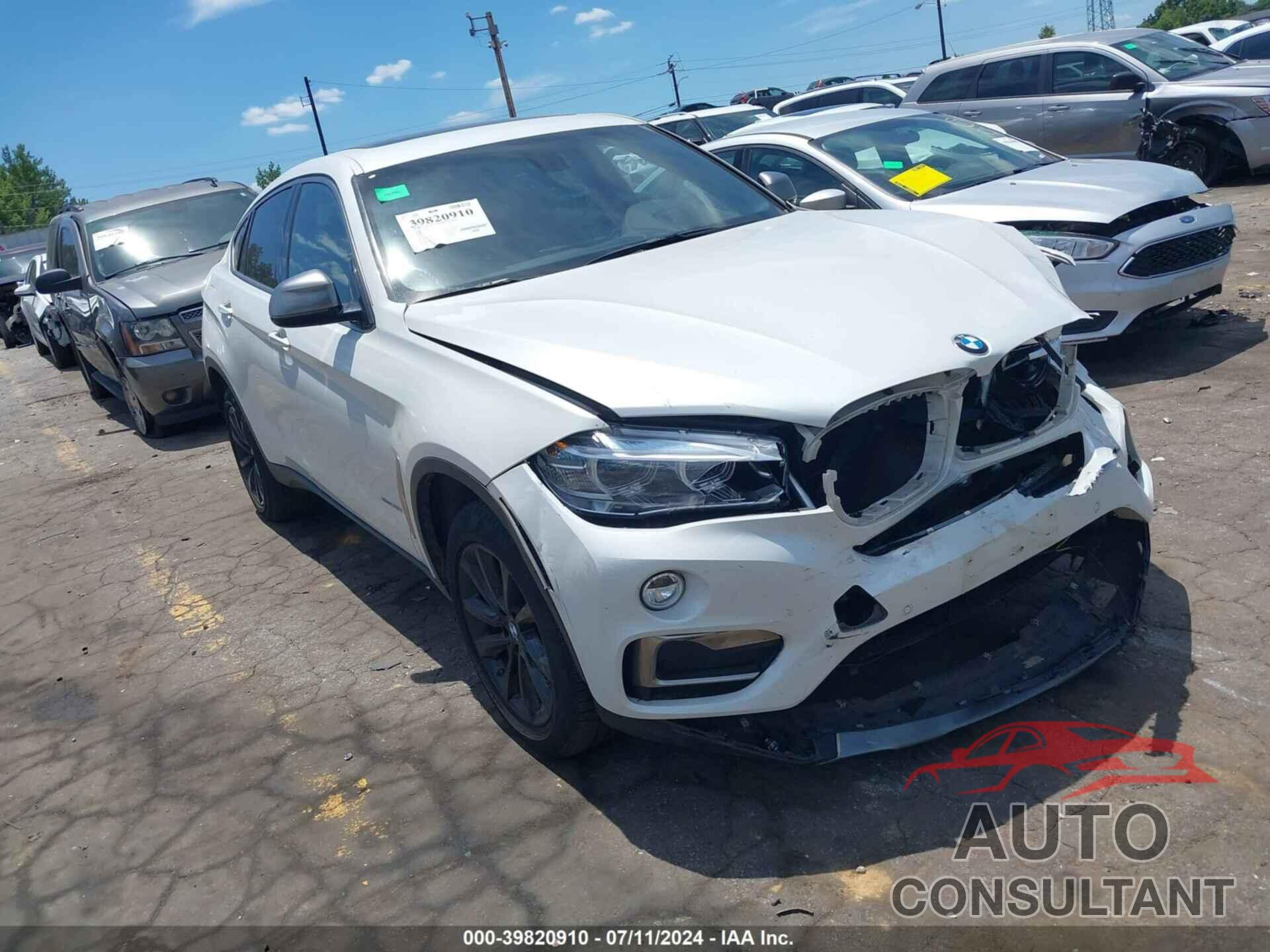 BMW X6 2018 - 5UXKU2C53J0Z62535