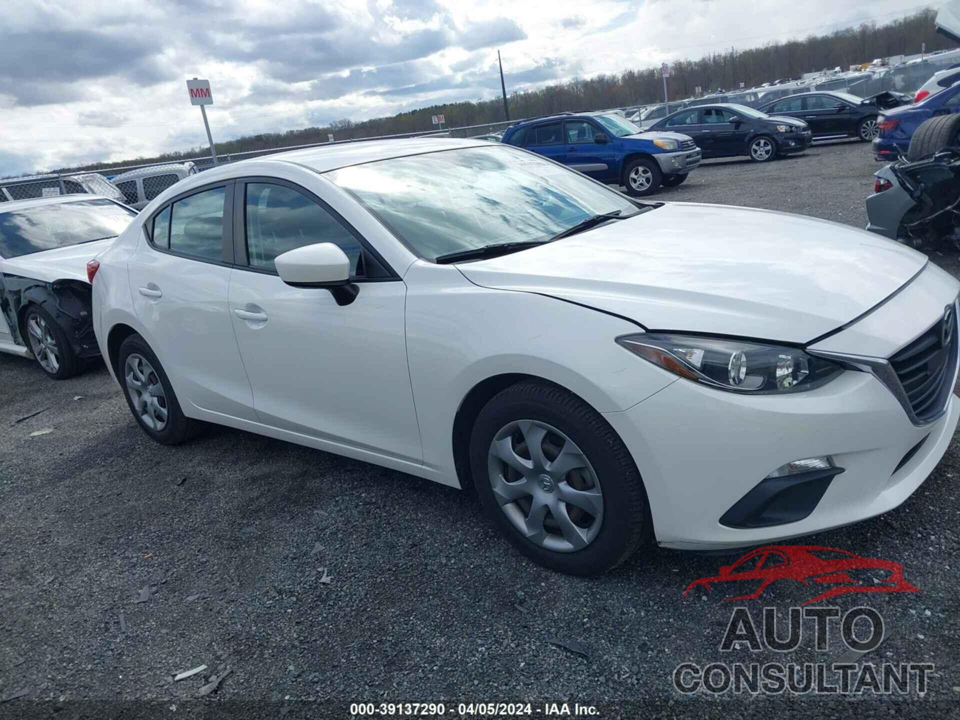 MAZDA MAZDA3 2016 - JM1BM1T76G1284590