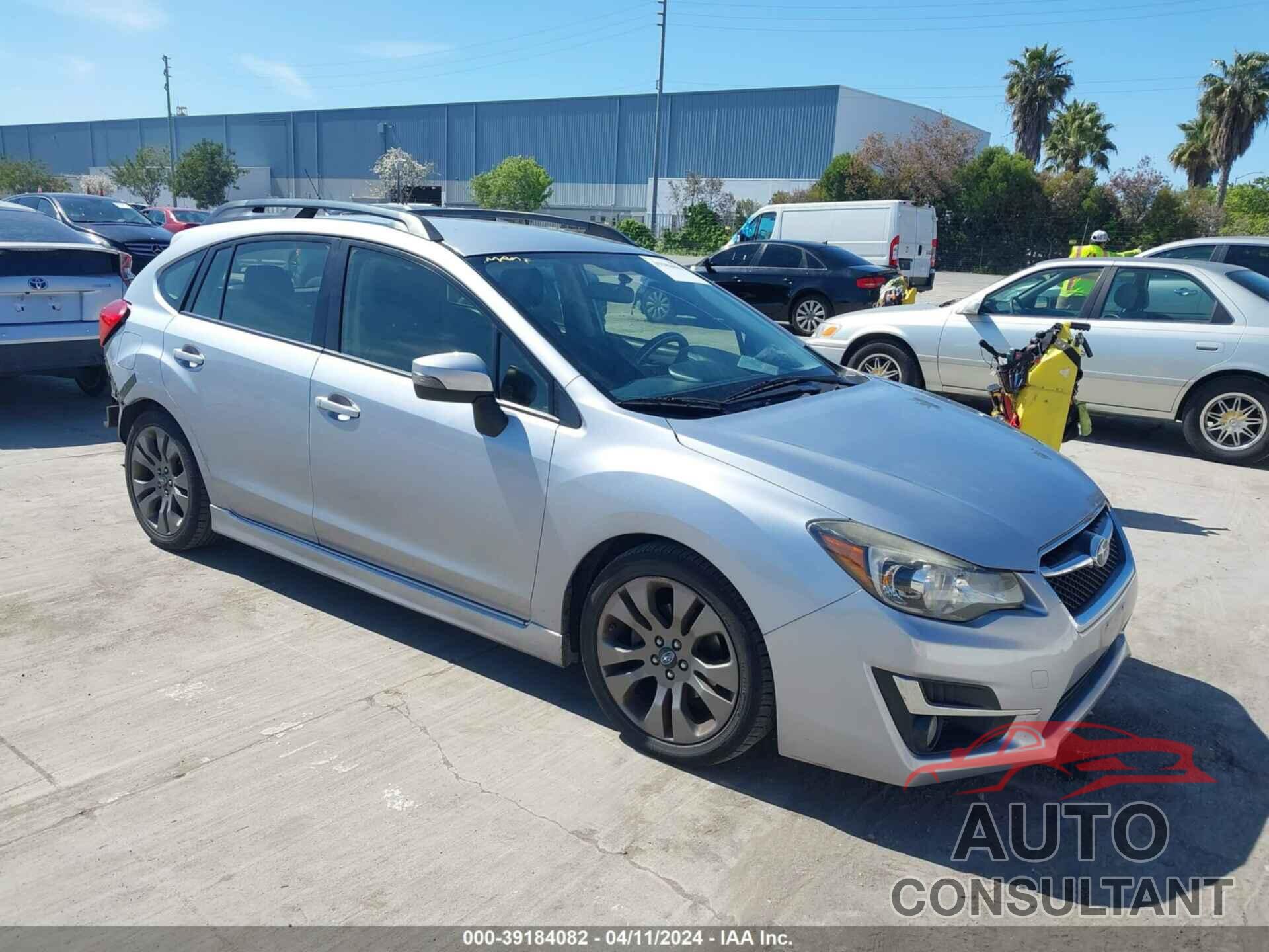 SUBARU IMPREZA 2016 - JF1GPAP61G8241125