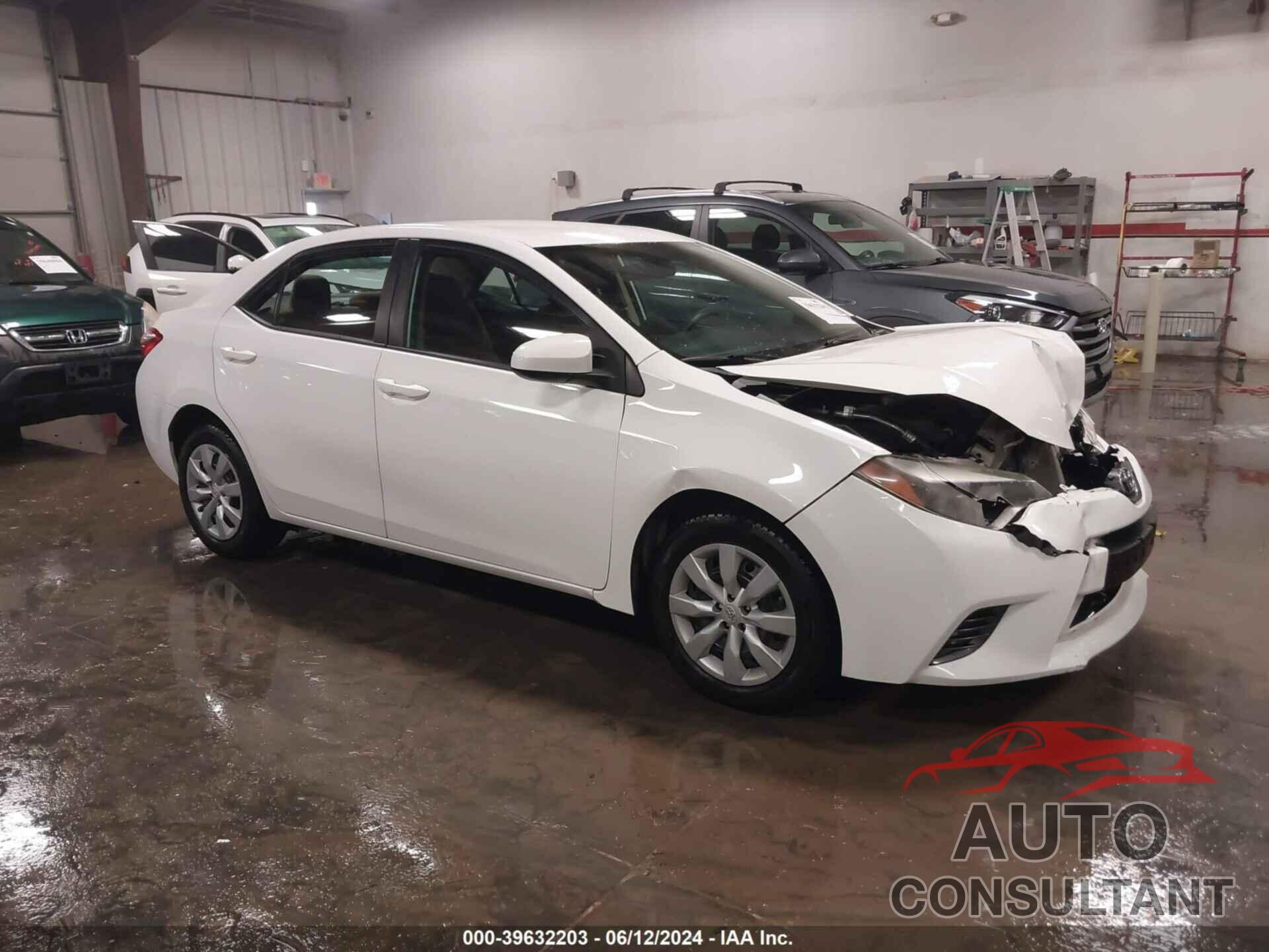 TOYOTA COROLLA 2016 - 5YFBURHE0GP434551