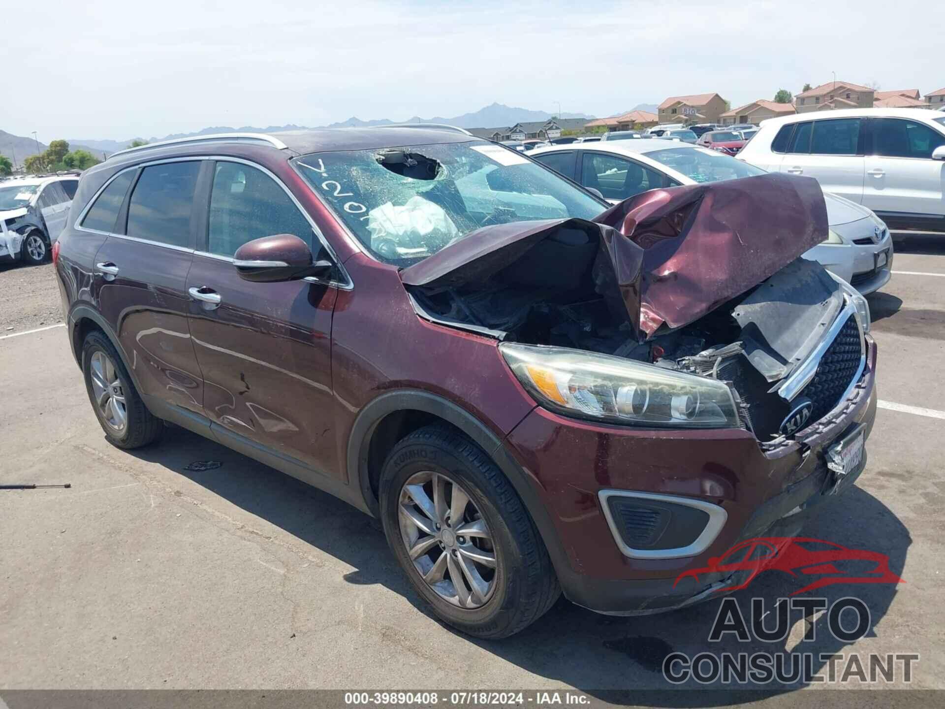 KIA SORENTO 2017 - 5XYPG4A31HG254994