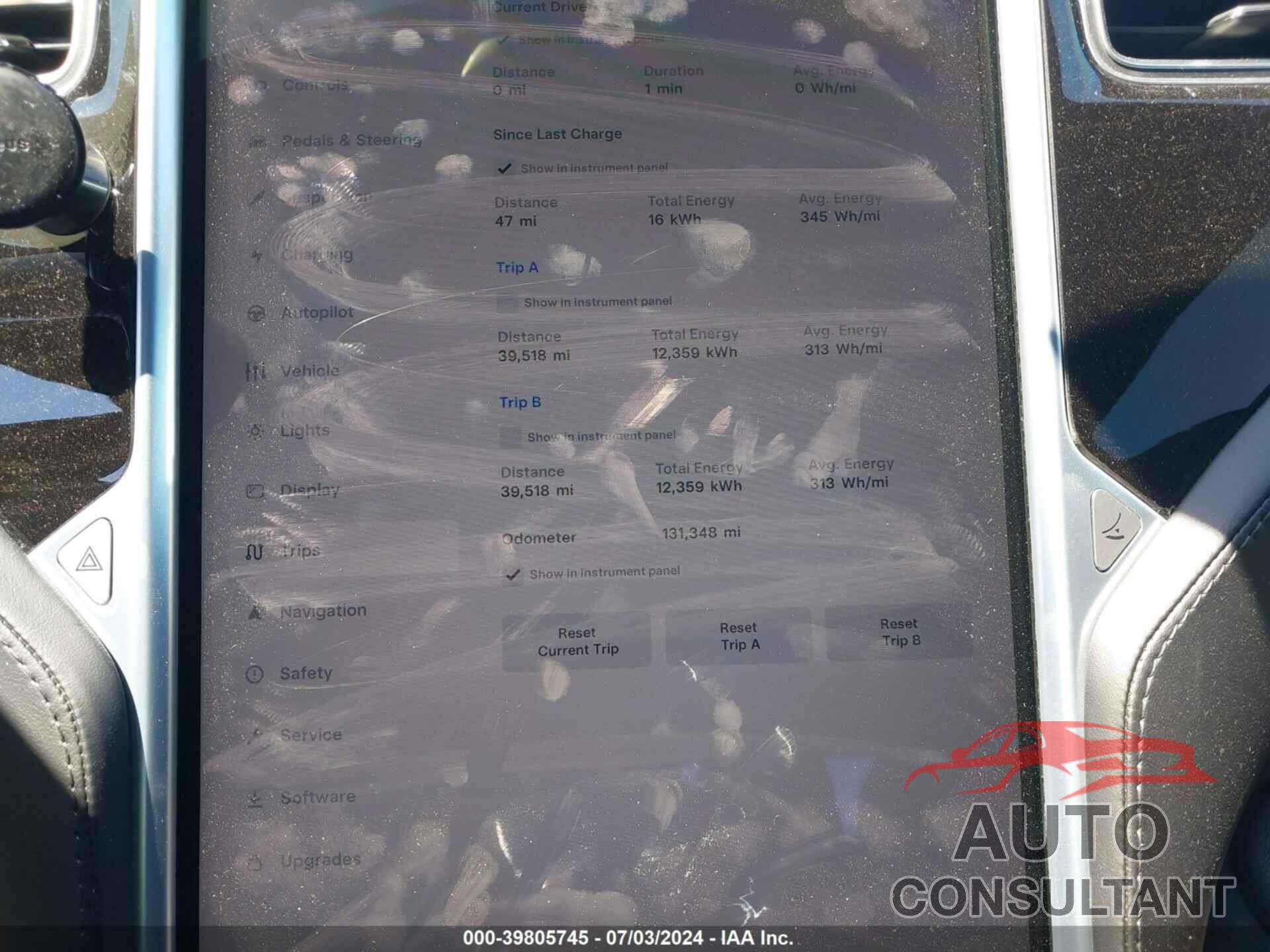 TESLA MODEL S 2018 - 5YJSA1E27JF248688