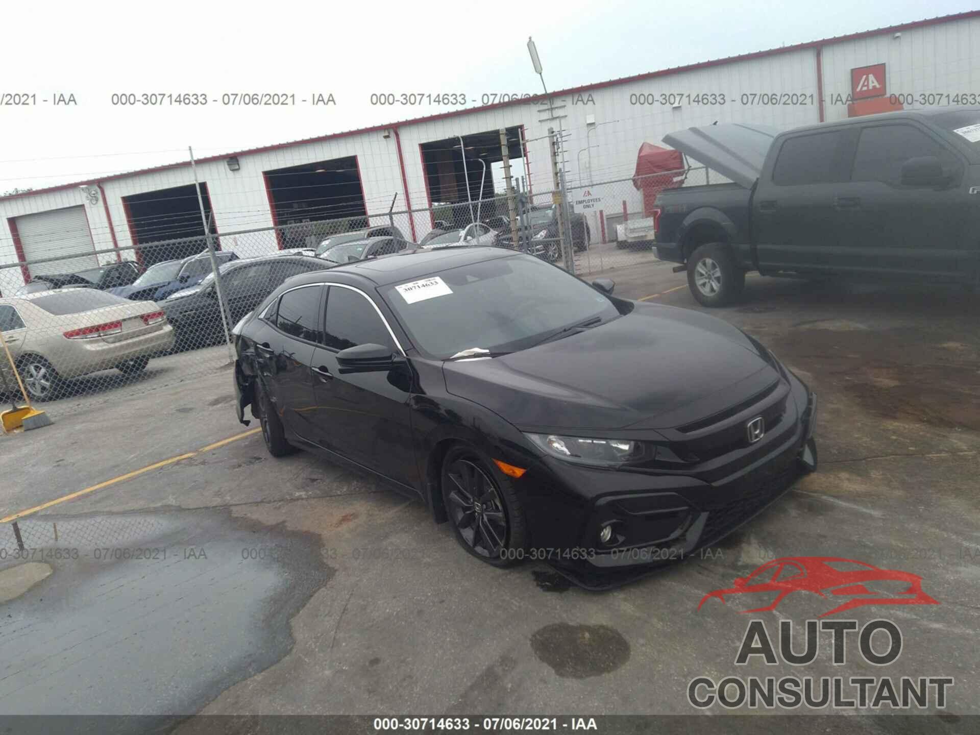 HONDA CIVIC HATCHBACK 2021 - SHHFK7H6XMU211735