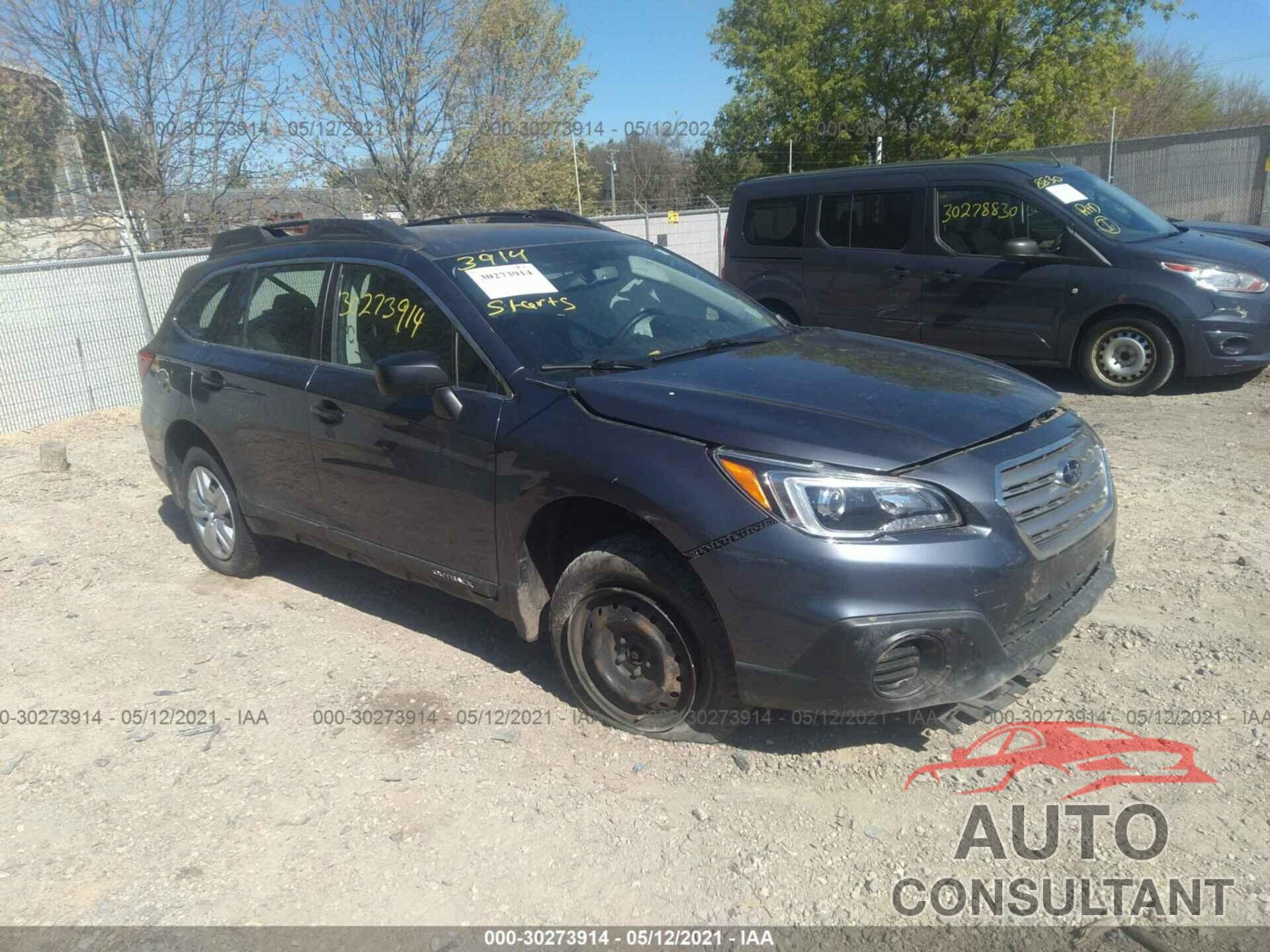 SUBARU OUTBACK 2016 - 4S4BSBAC2G3267538