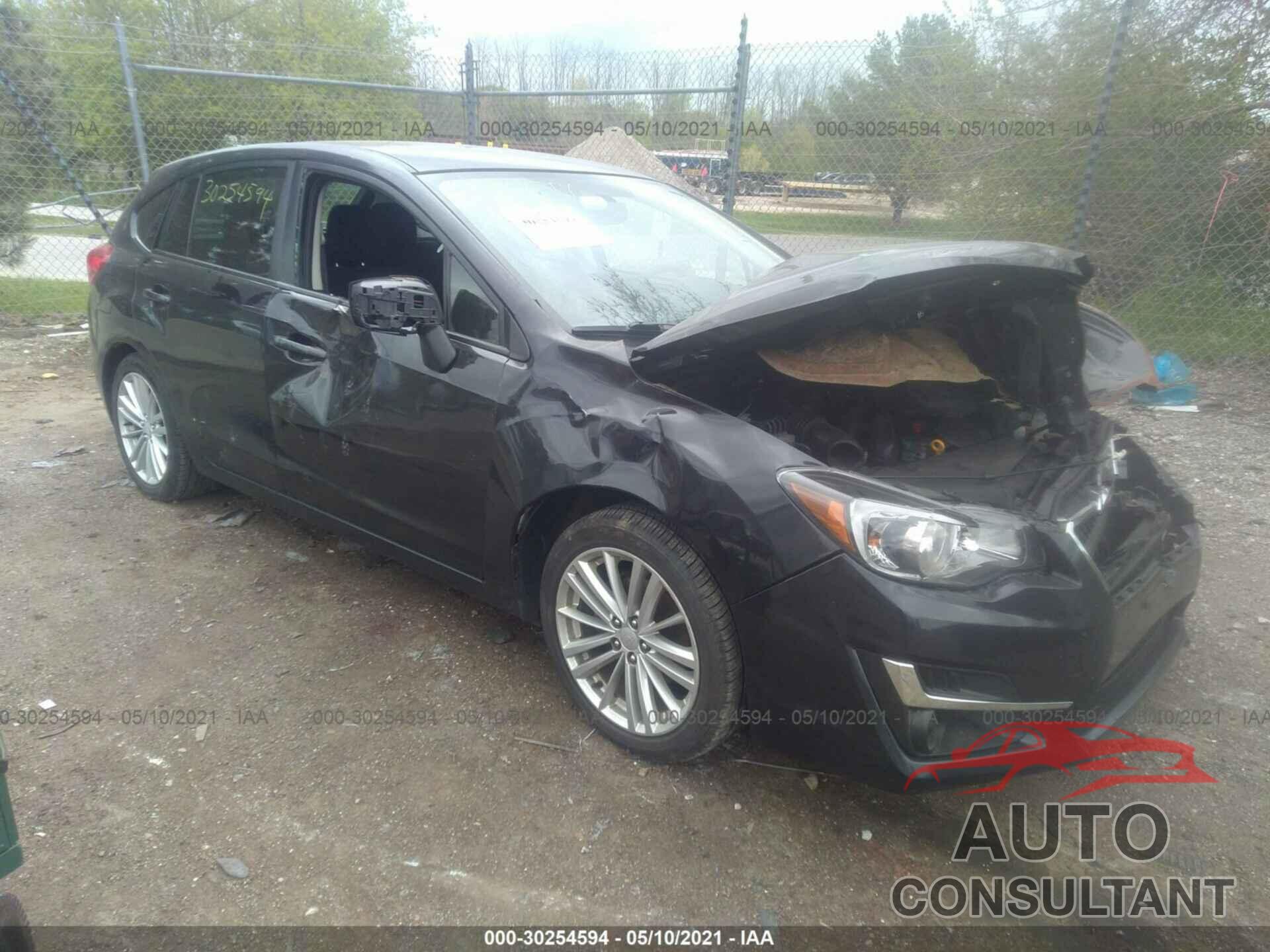 SUBARU IMPREZA WAGON 2016 - JF1GPAB65G8216896