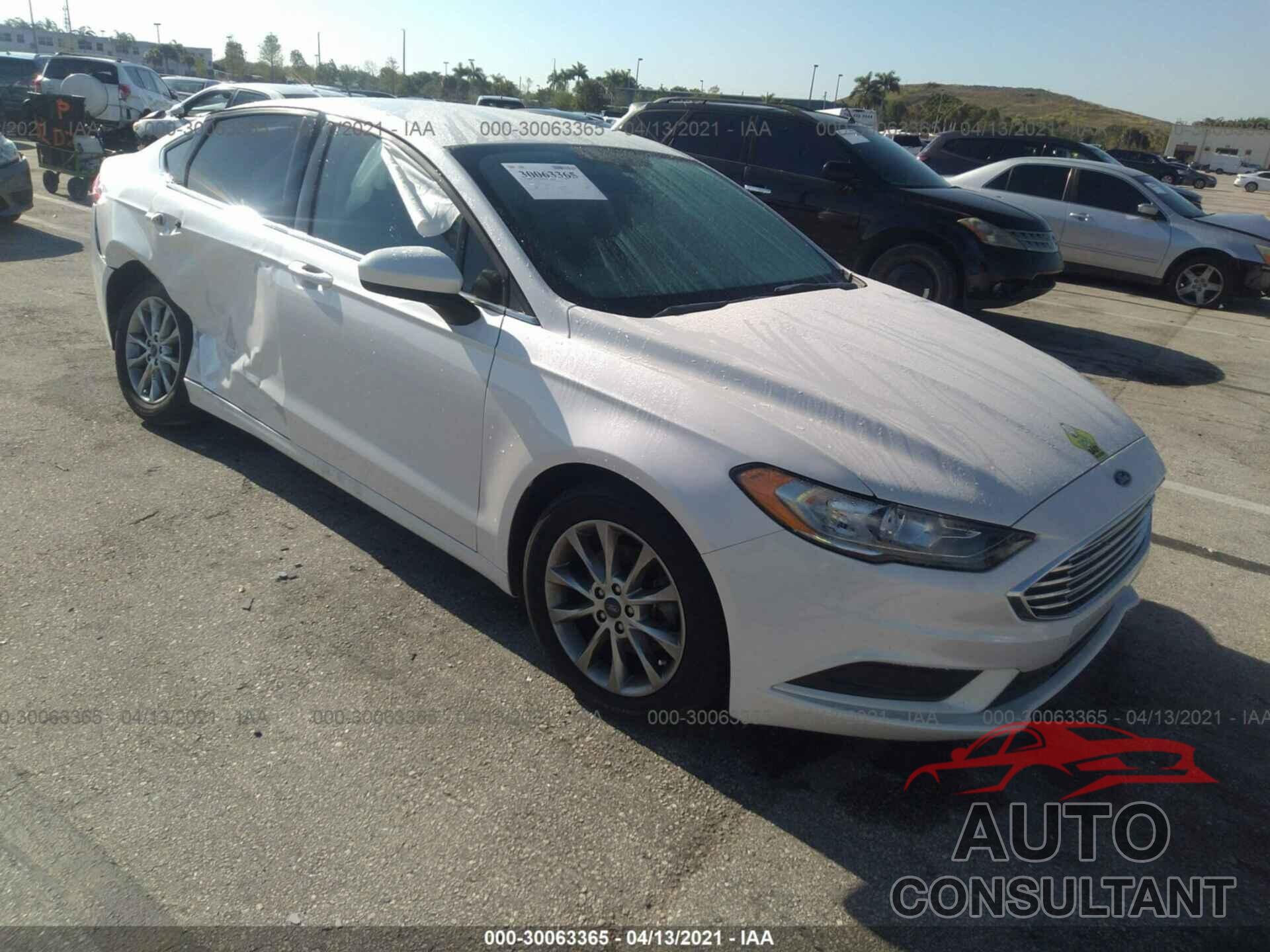 FORD FUSION 2017 - 3FA6P0HD8HR250116