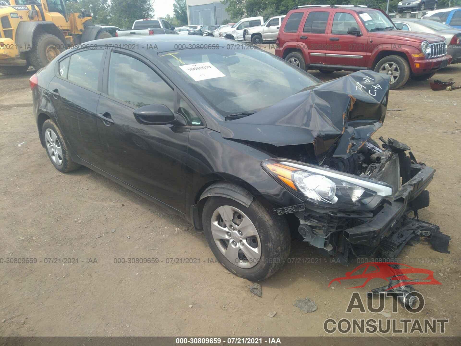 KIA FORTE 2016 - KNAFK4A63G5615215
