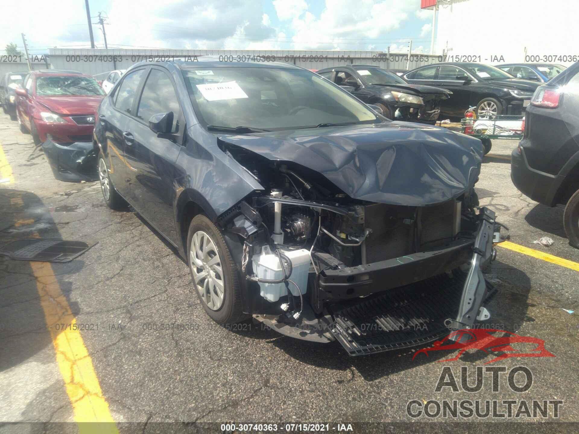 TOYOTA COROLLA 2017 - 2T1BURHE1HC792968