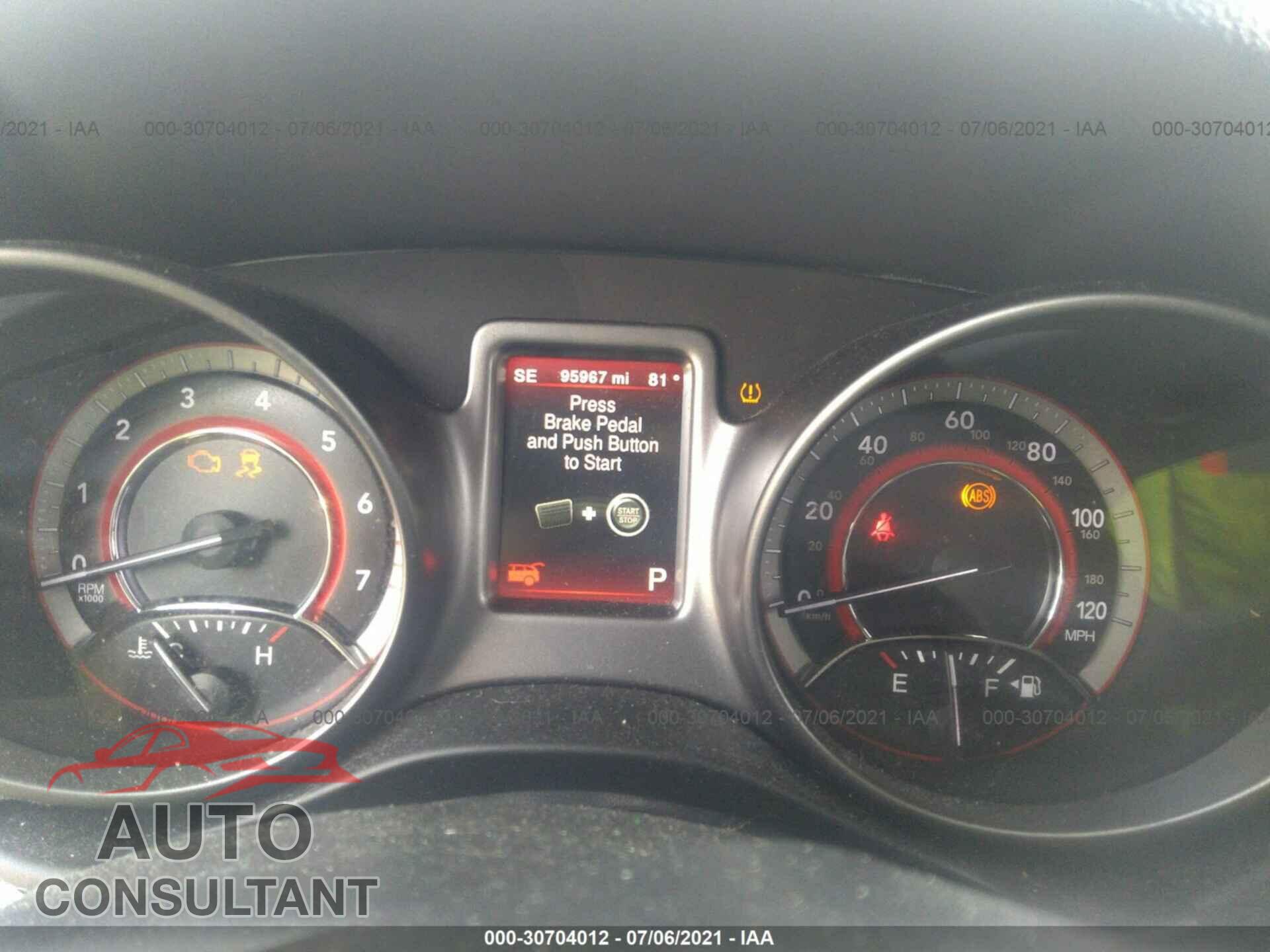 DODGE JOURNEY 2017 - 3C4PDCGB7HT525941