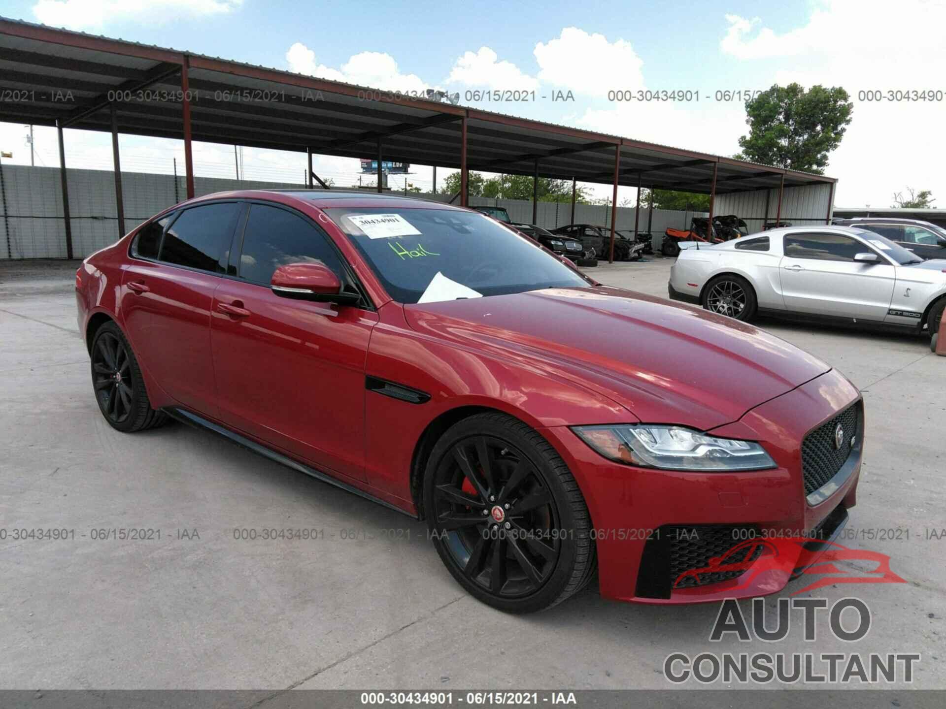 JAGUAR XF 2017 - SAJBG4BV4HCY33977