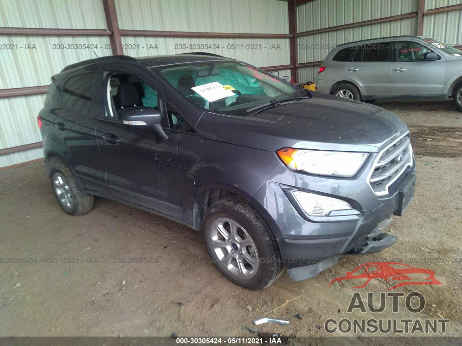 FORD ECOSPORT 2020 - MAJ6S3GL8LC347588