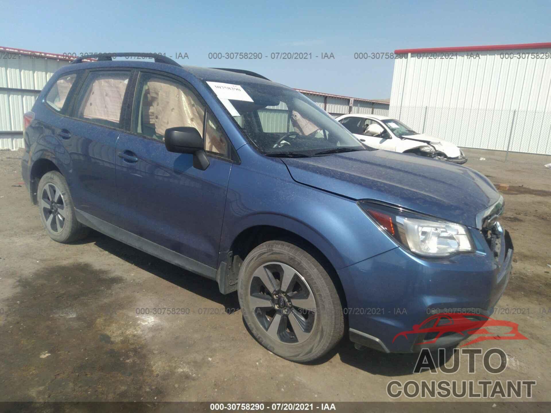 SUBARU FORESTER 2018 - JF2SJABC7JH438960