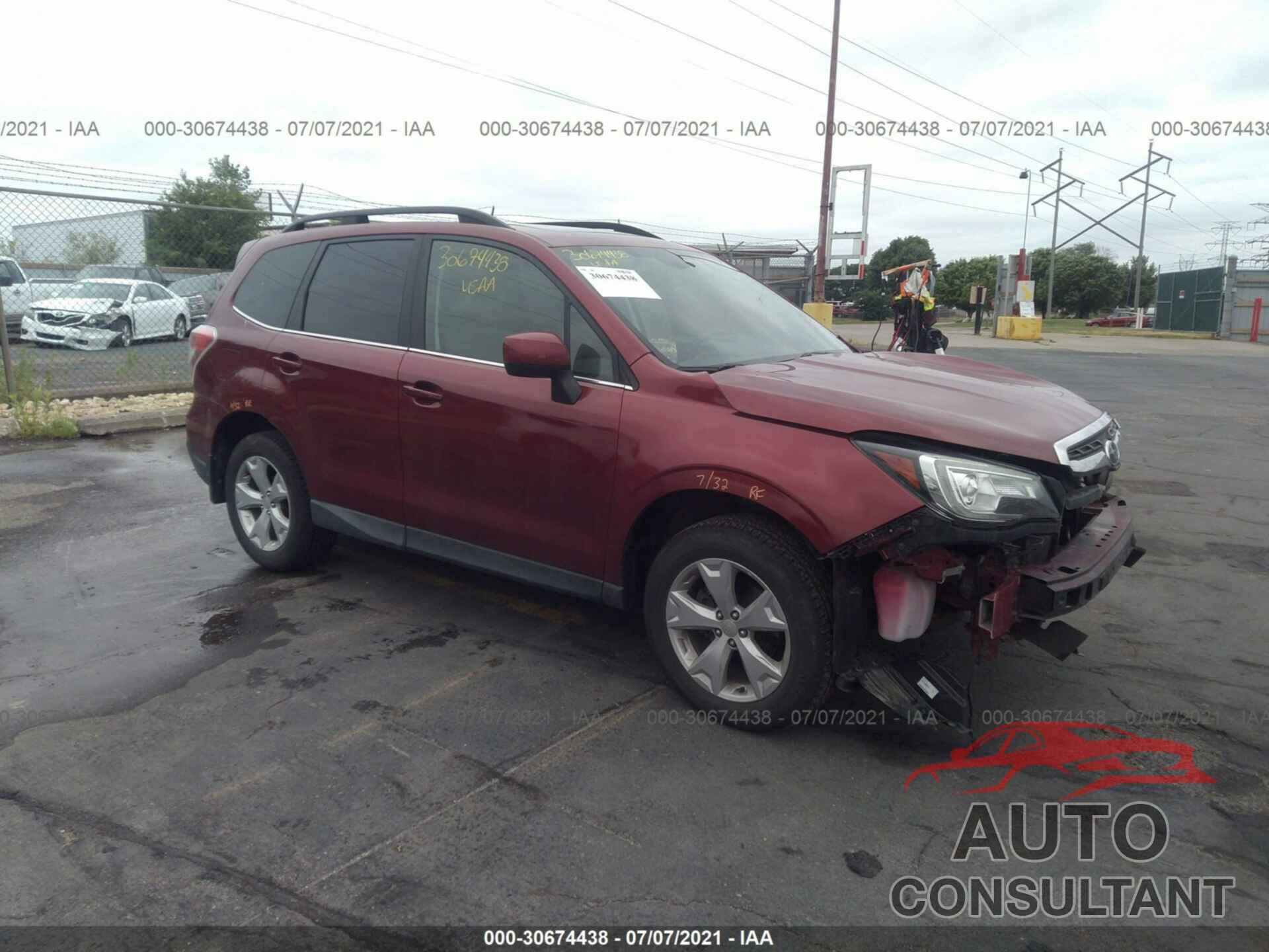 SUBARU FORESTER 2016 - JF2SJARC1GH407914
