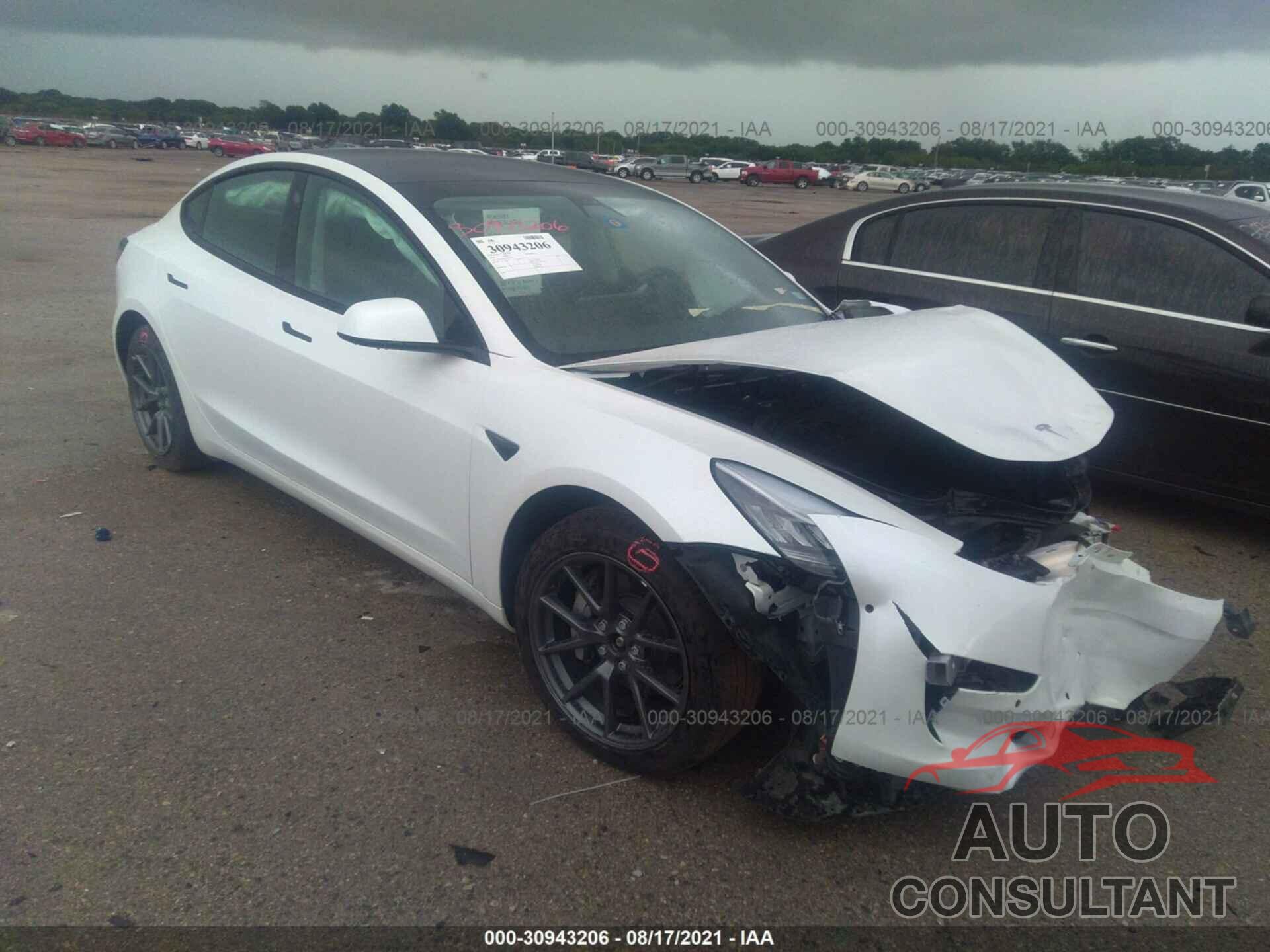TESLA MODEL 3 2021 - 5YJ3E1EB3MF852977