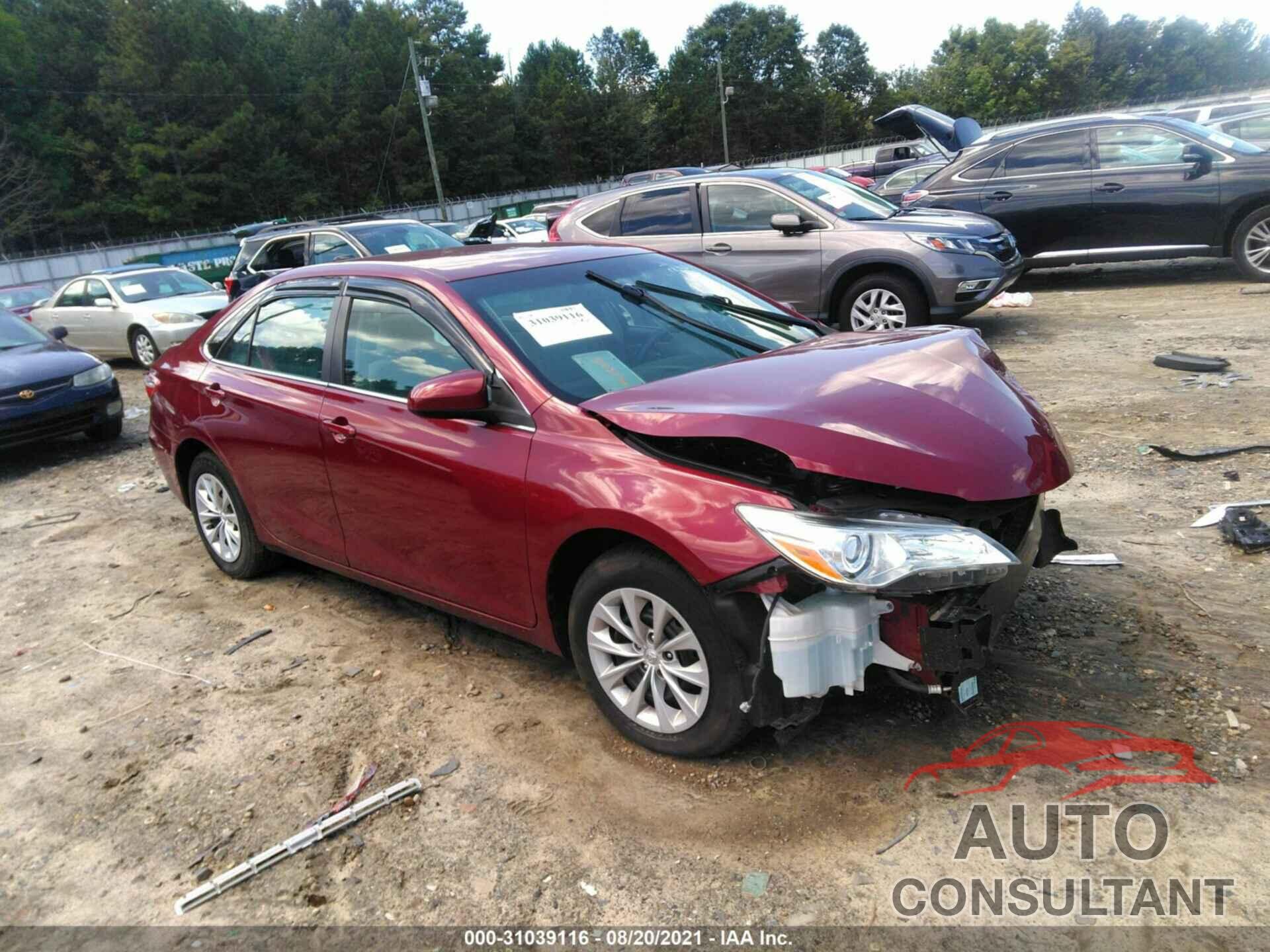 TOYOTA CAMRY 2016 - 4T1BF1FK6GU515086
