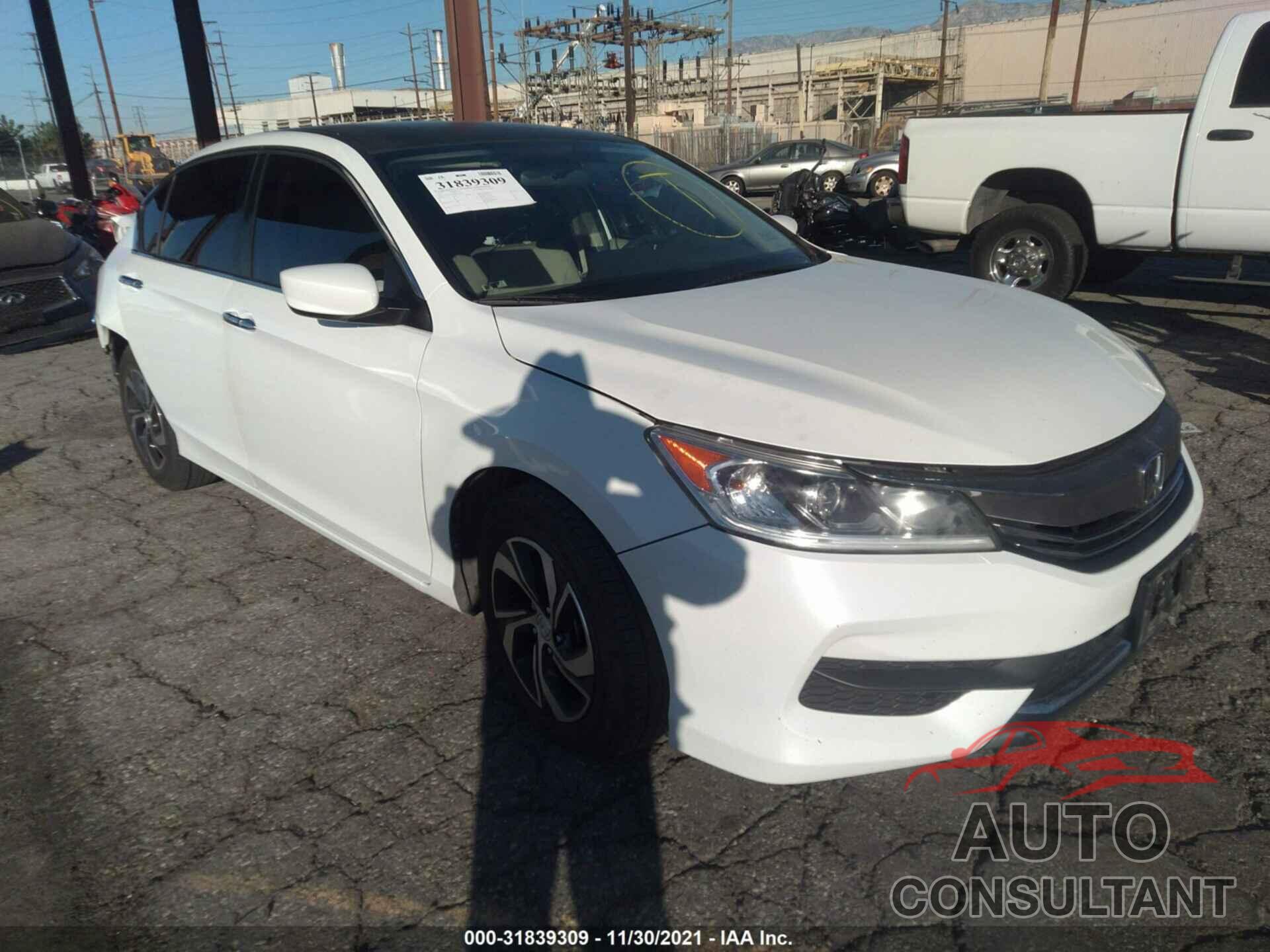 HONDA ACCORD SEDAN 2017 - 1HGCR2F34HA120942