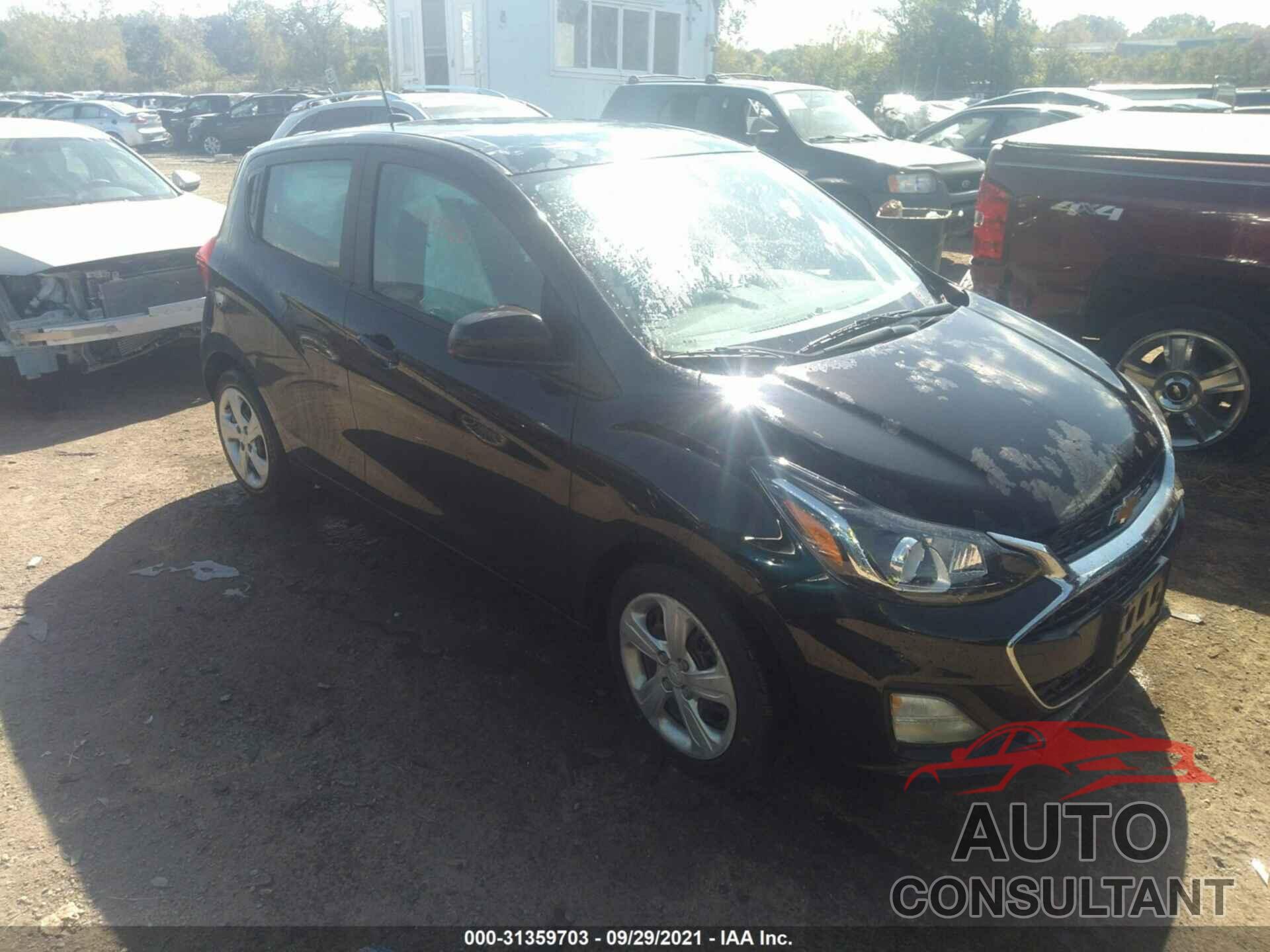 CHEVROLET SPARK 2019 - KL8CB6SA1KC727593