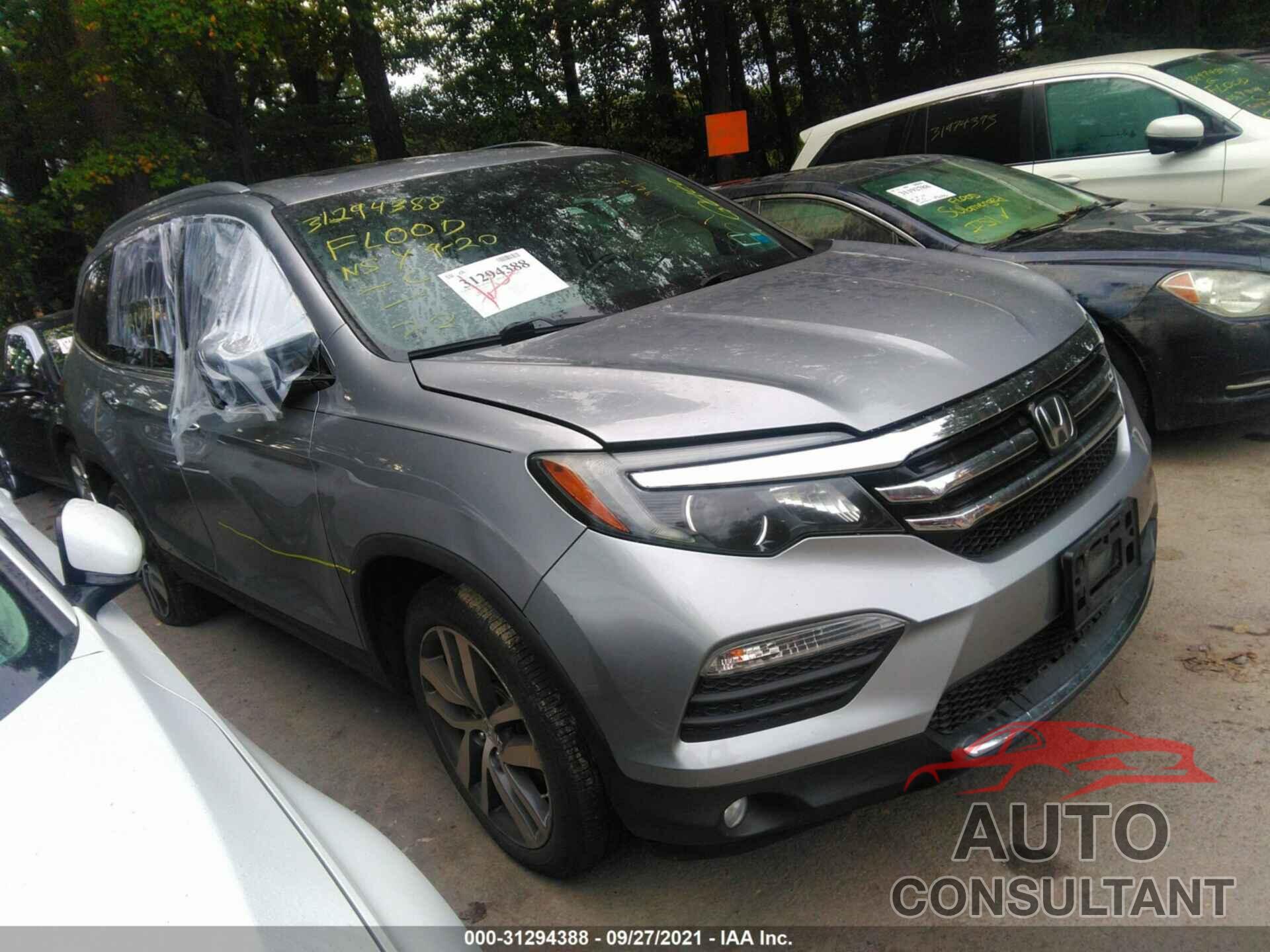 HONDA PILOT 2016 - 5FNYF6H91GB026870