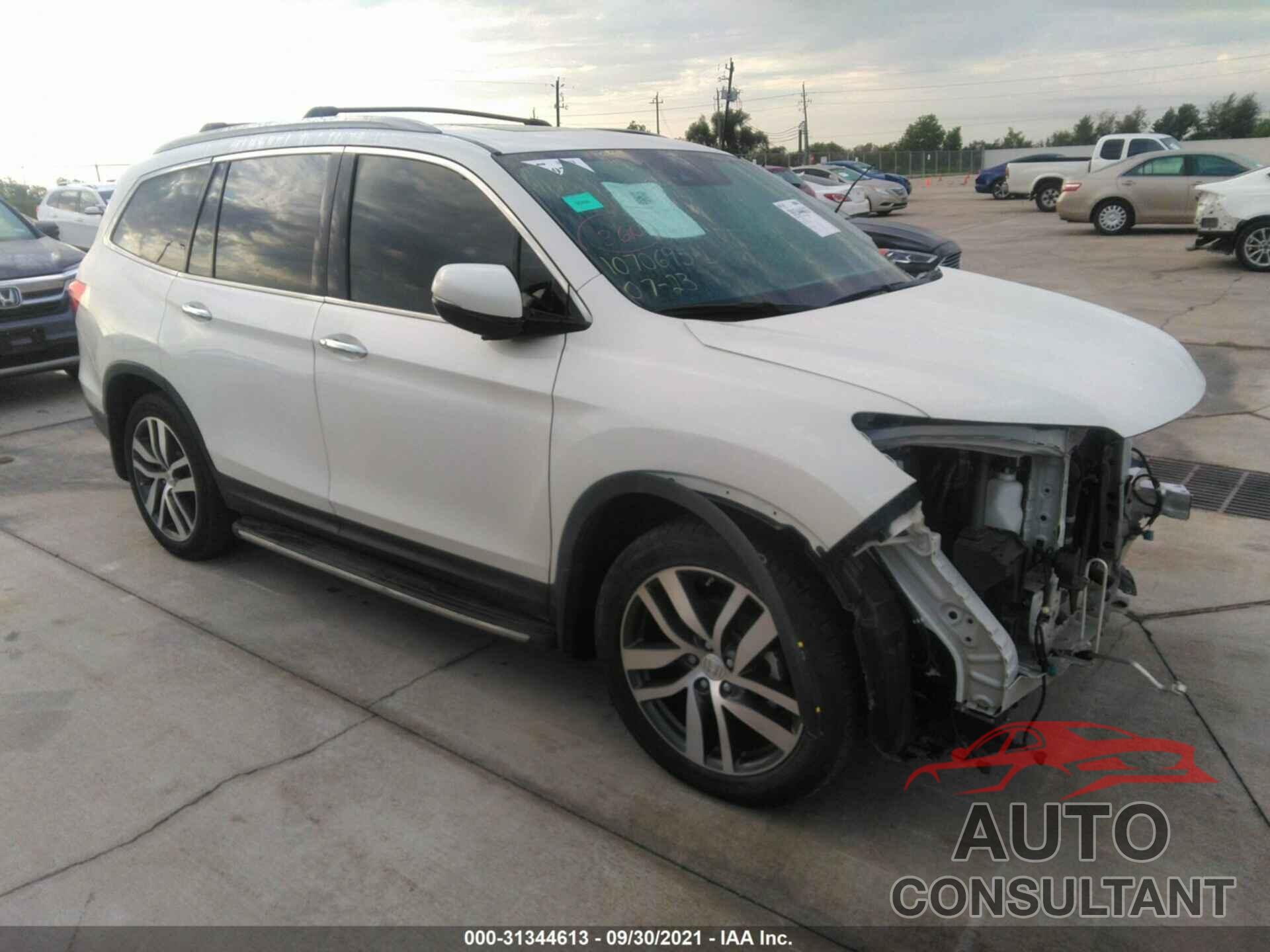HONDA PILOT 2017 - 5FNYF6H06HB016130