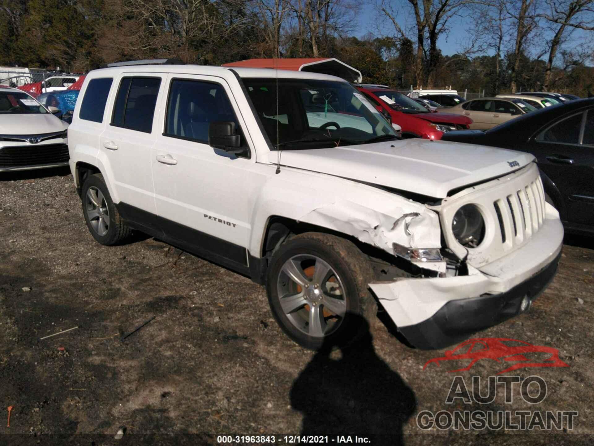 JEEP PATRIOT 2016 - 1C4NJPFA6GD621029