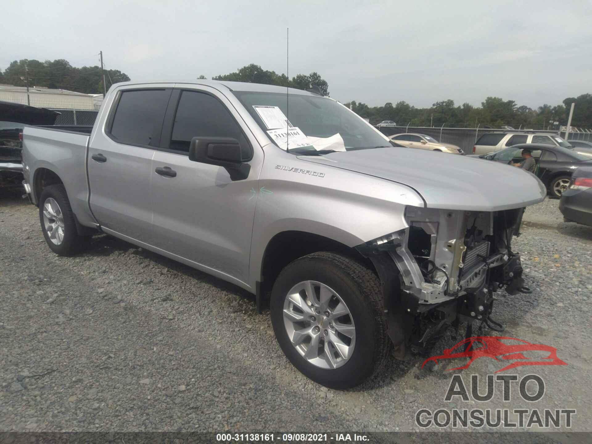 CHEVROLET SILVERADO 1500 2021 - 3GCPWBEK3MG138491