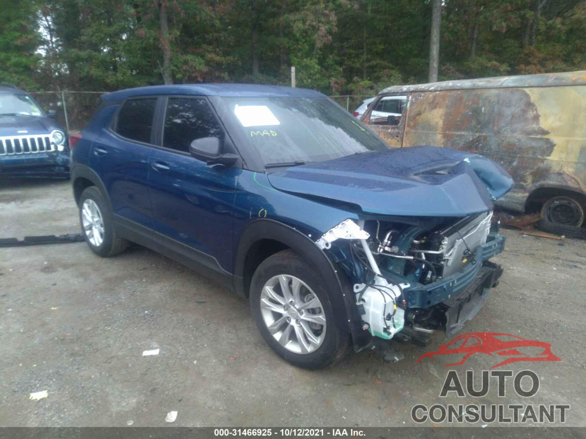 CHEVROLET TRAILBLAZER 2021 - KL79MMS26MB087590