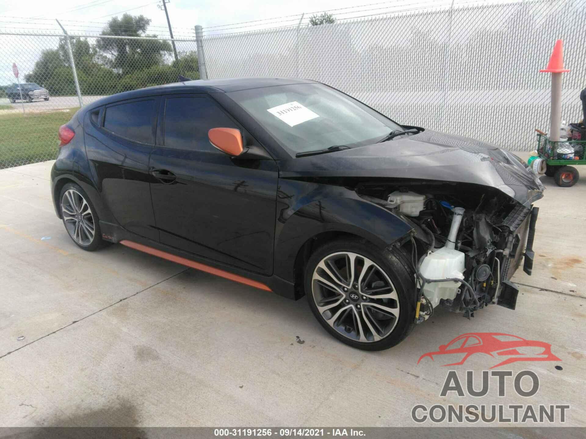 HYUNDAI VELOSTER 2016 - KMHTC6AE5GU290428