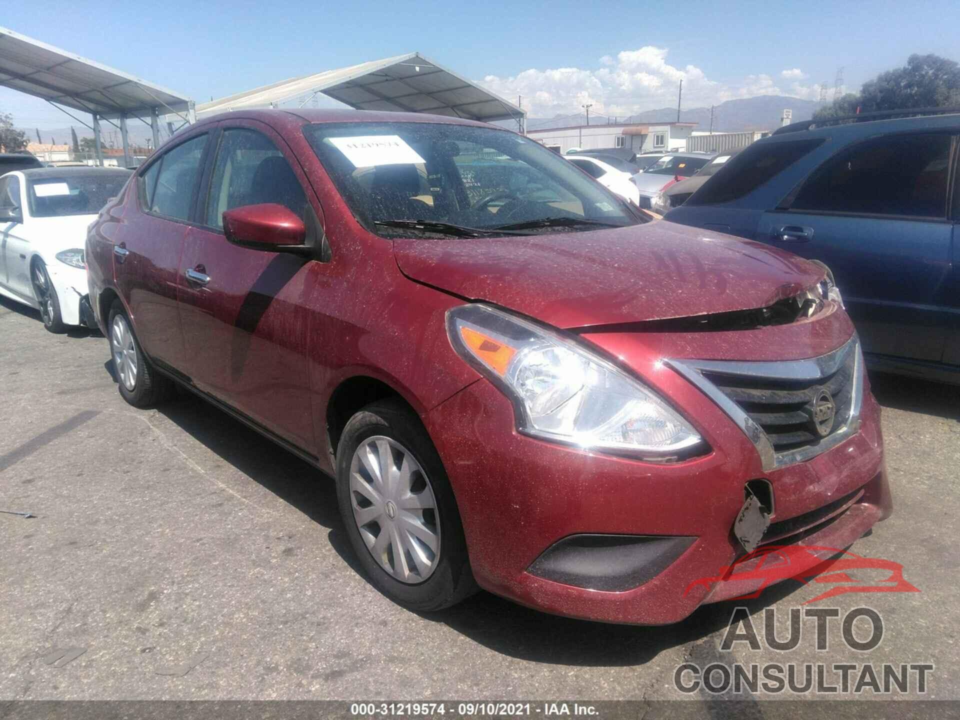 NISSAN VERSA 2016 - 3N1CN7APXGL808228