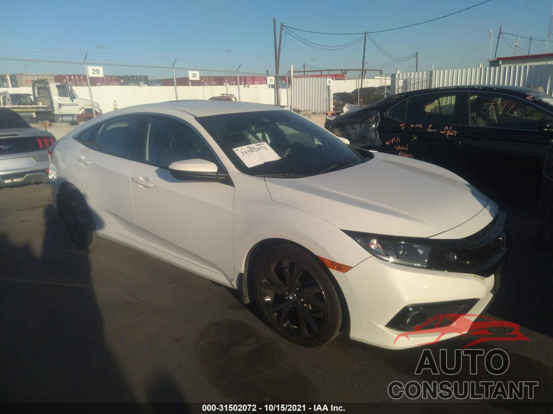 HONDA CIVIC SEDAN 2019 - 2HGFC2F80KH565827